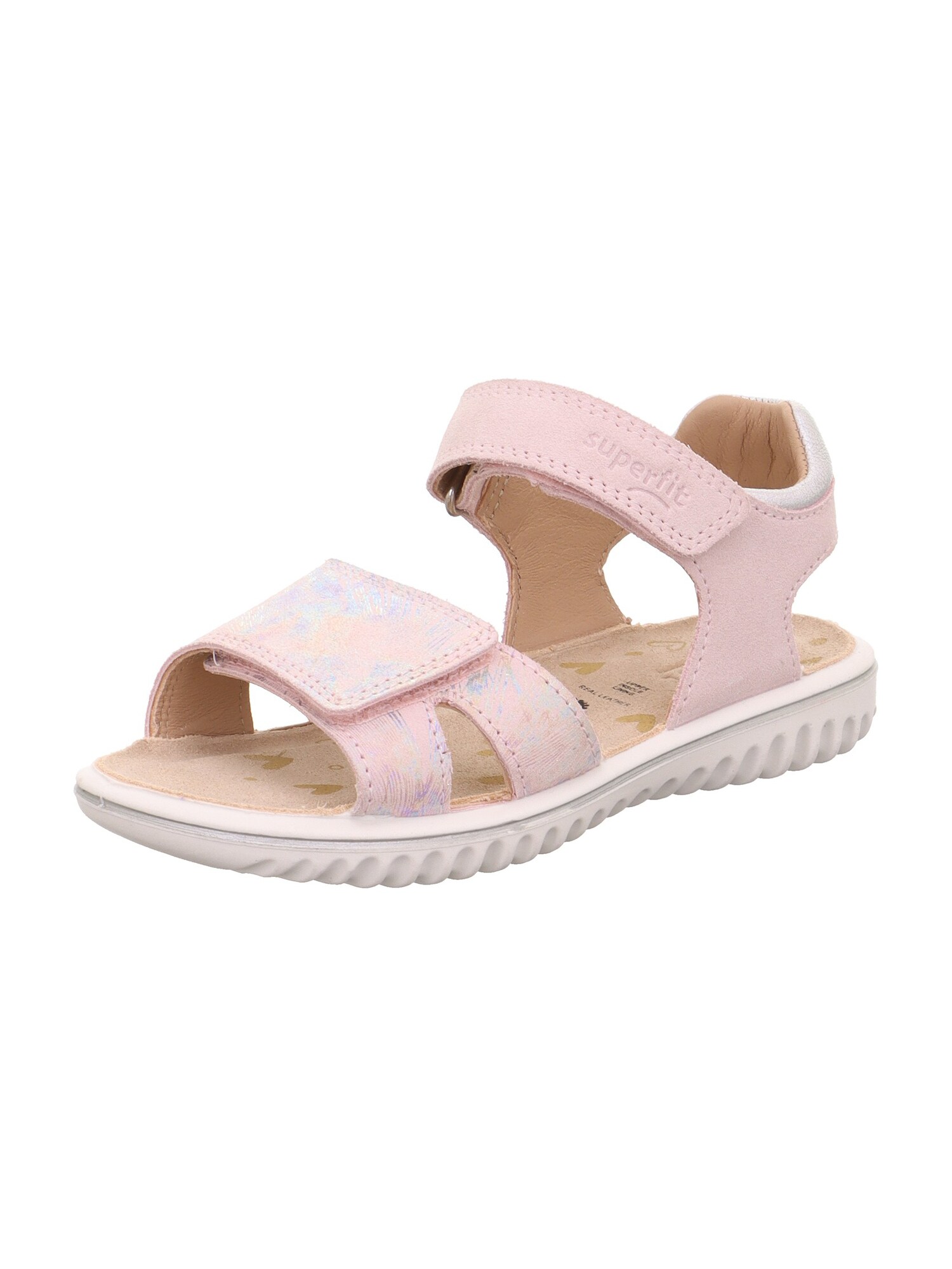 SUPERFIT Sandale SPARKLE  azuriu / roz / alb