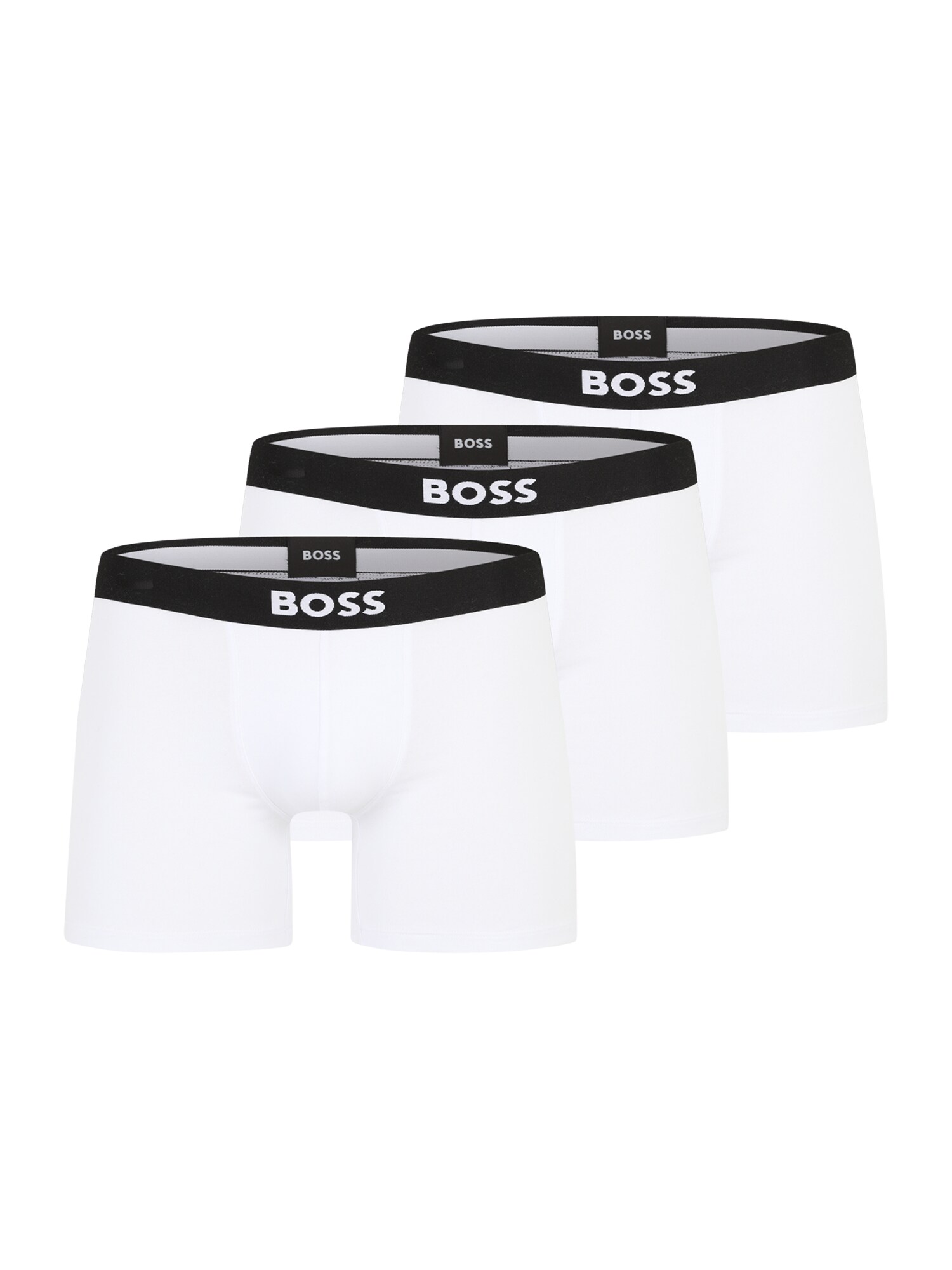 BOSS Boxeri  negru / alb