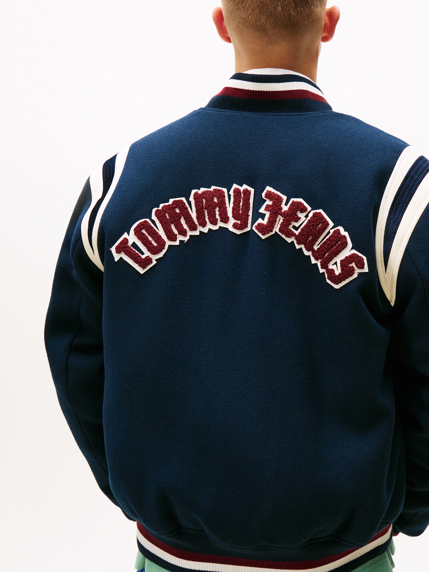 Tommy Jeans Prechodná bunda 'BEST' námornícka modrá / jasne červená / biela (obrázok 5)