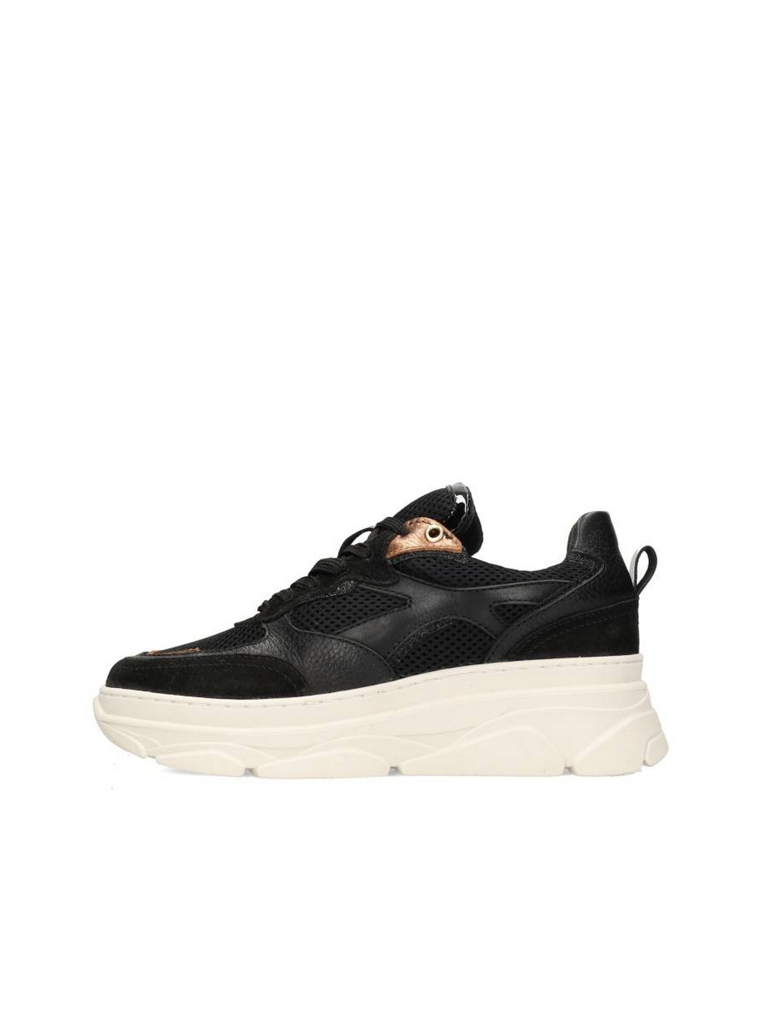 PS Poelman Sneaker low Jana  auriu / negru