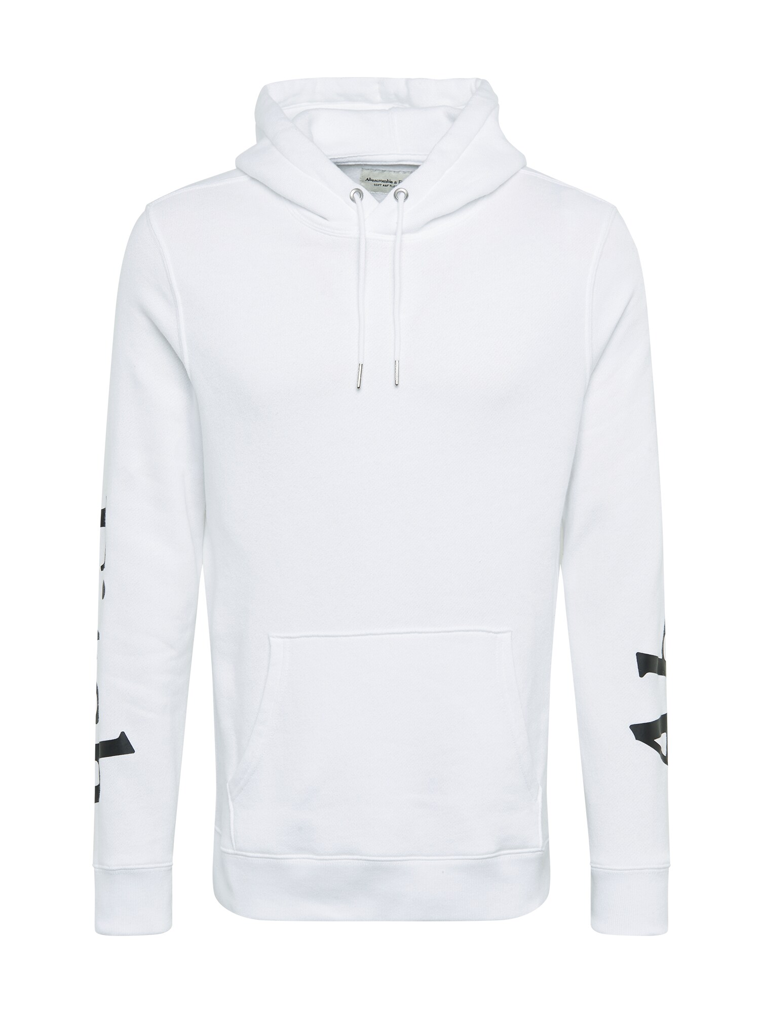 Abercrombie & Fitch Megztinis be užsegimo  balta / juoda