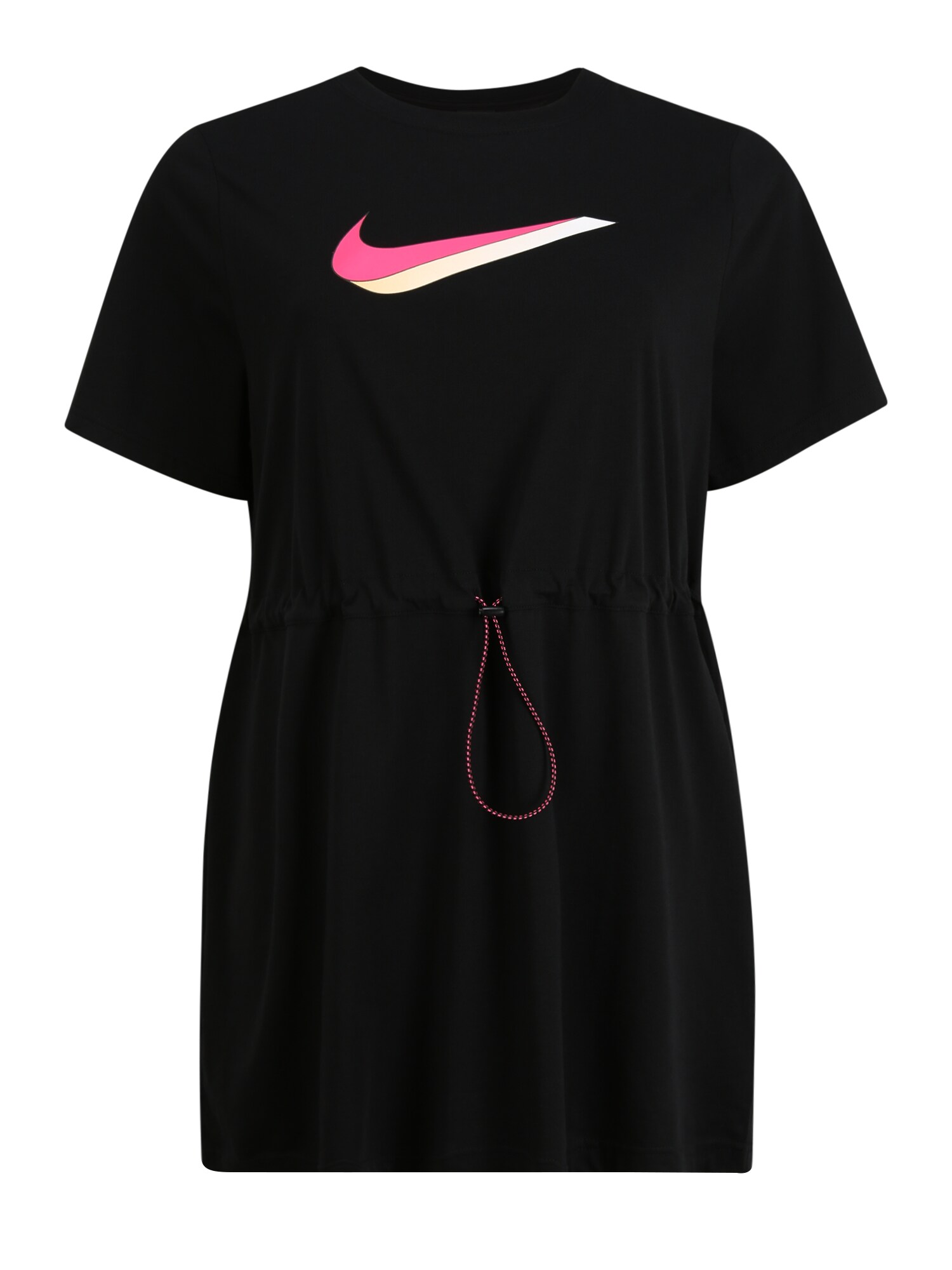 Nike Sportswear Suknelė  balta / juoda / rožinė