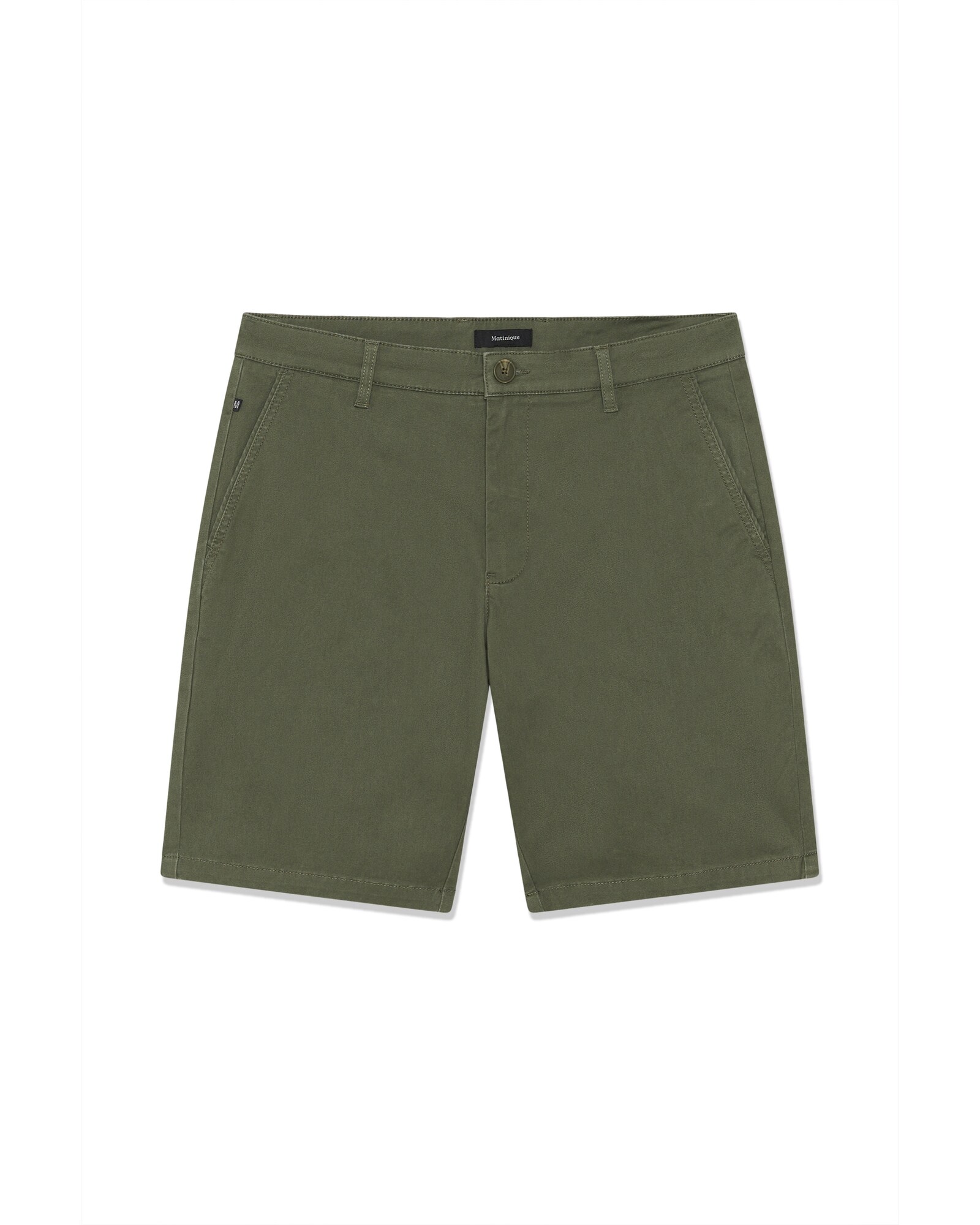 Matinique Pantalón chino 'Thomas'  verde oscuro