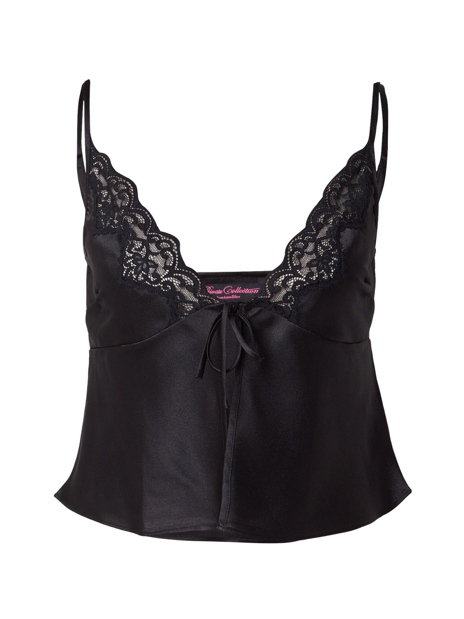 Hunkemöller Bluză de noapte Mya  negru