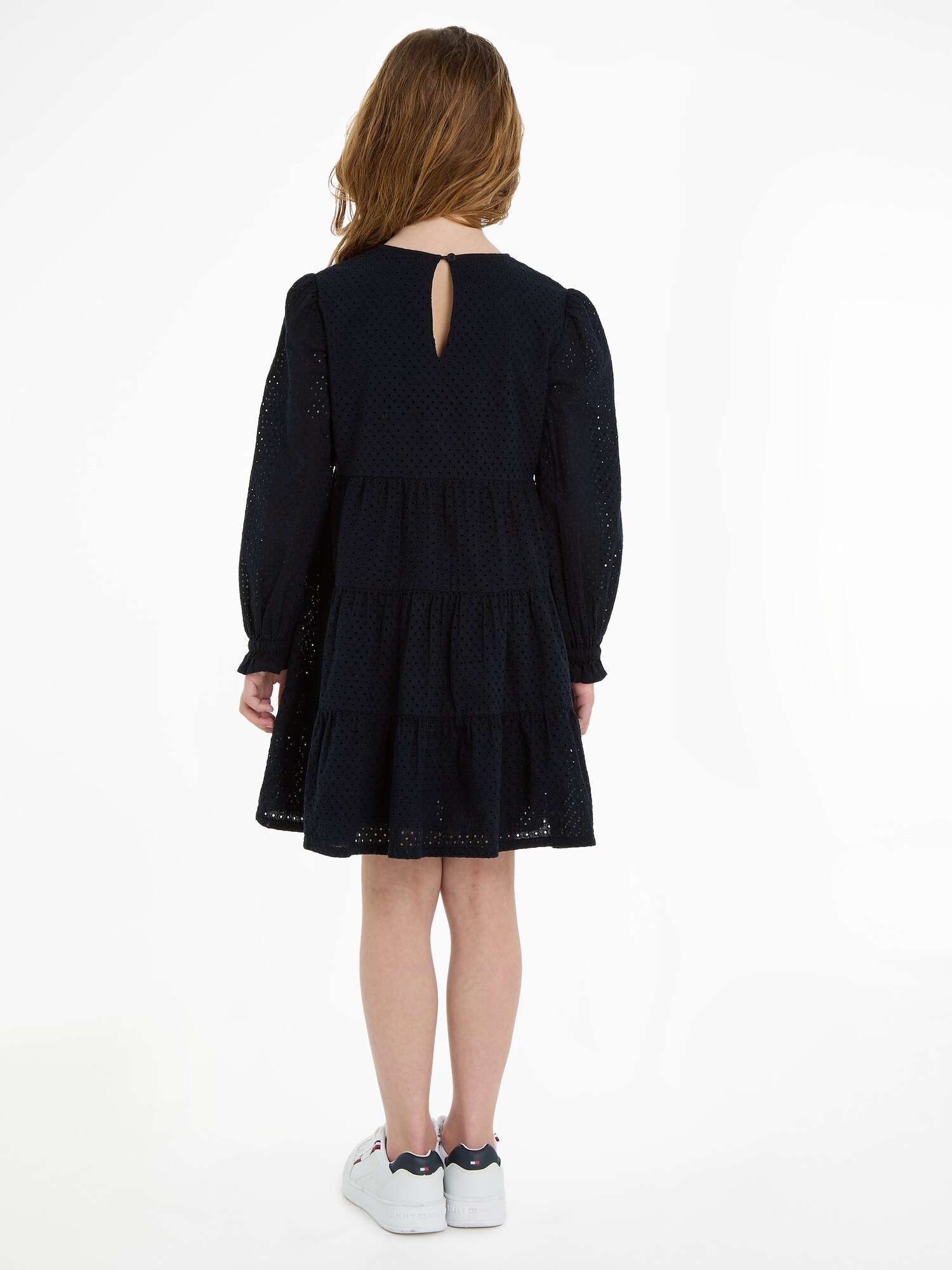 Thumbnail - TOMMY HILFIGER Kleid Essential Broderie Anglaise