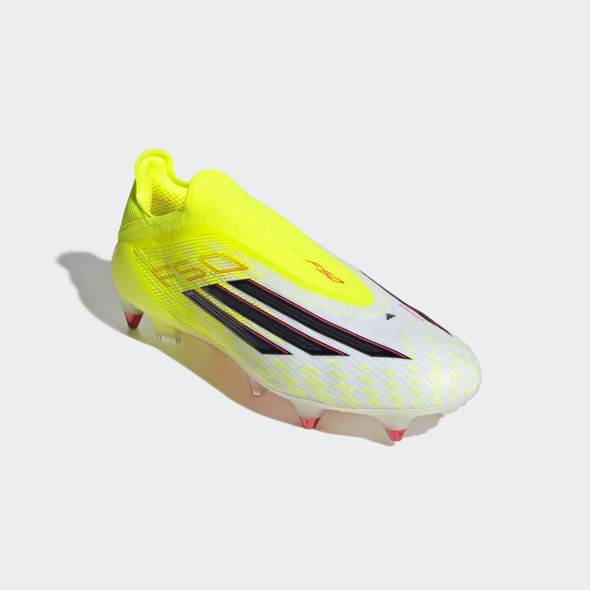 ADIDAS PERFORMANCE Zapatillas de fútbol 'F50 Elite'  limón / gris / rojo sangre / negro – imagen 4