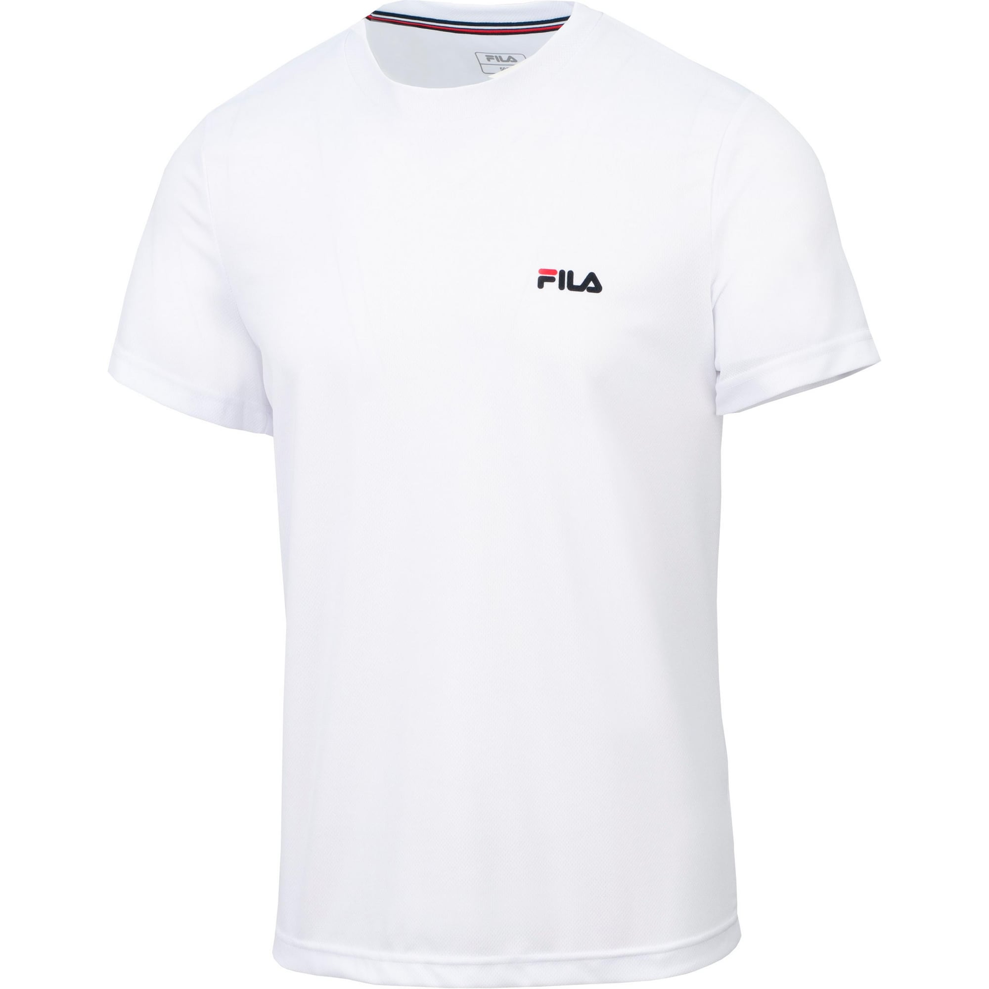 FILA Funkcionalna majica  mornarska / ognjeno rdeča / bela
