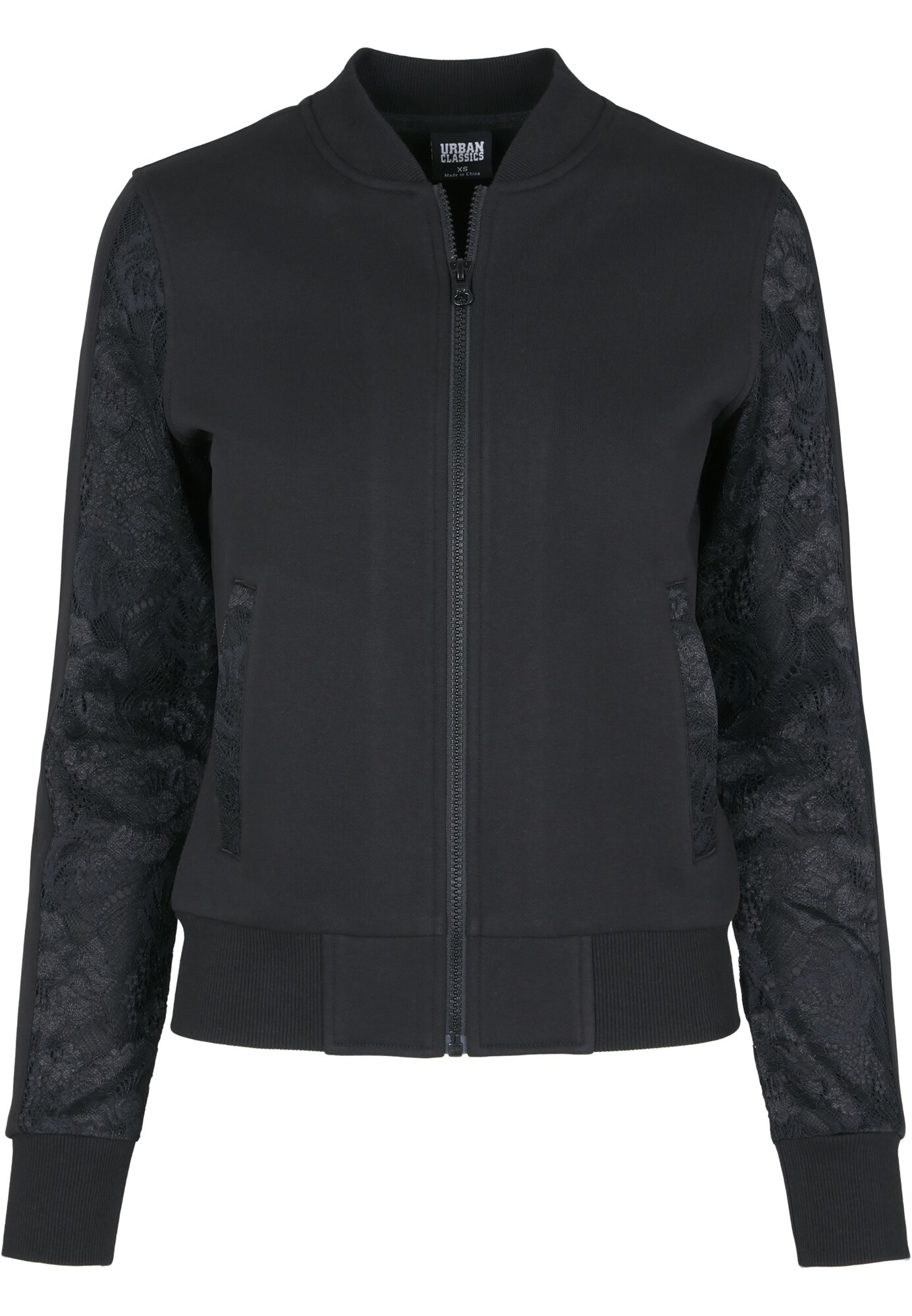 Urban Classics Curvy Demisezoninė striukė  juoda