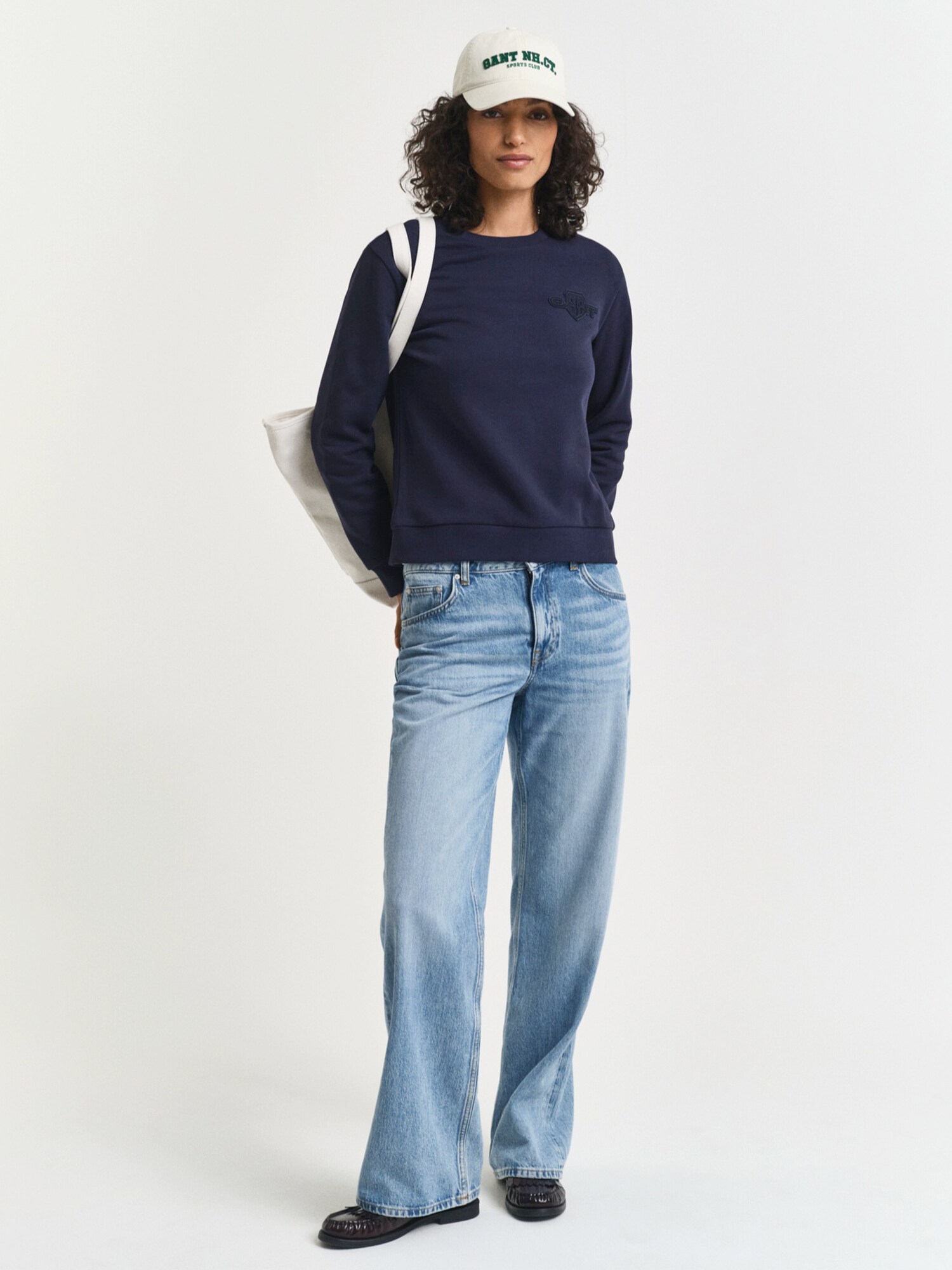 GANT Sudadera navy – imagen 4