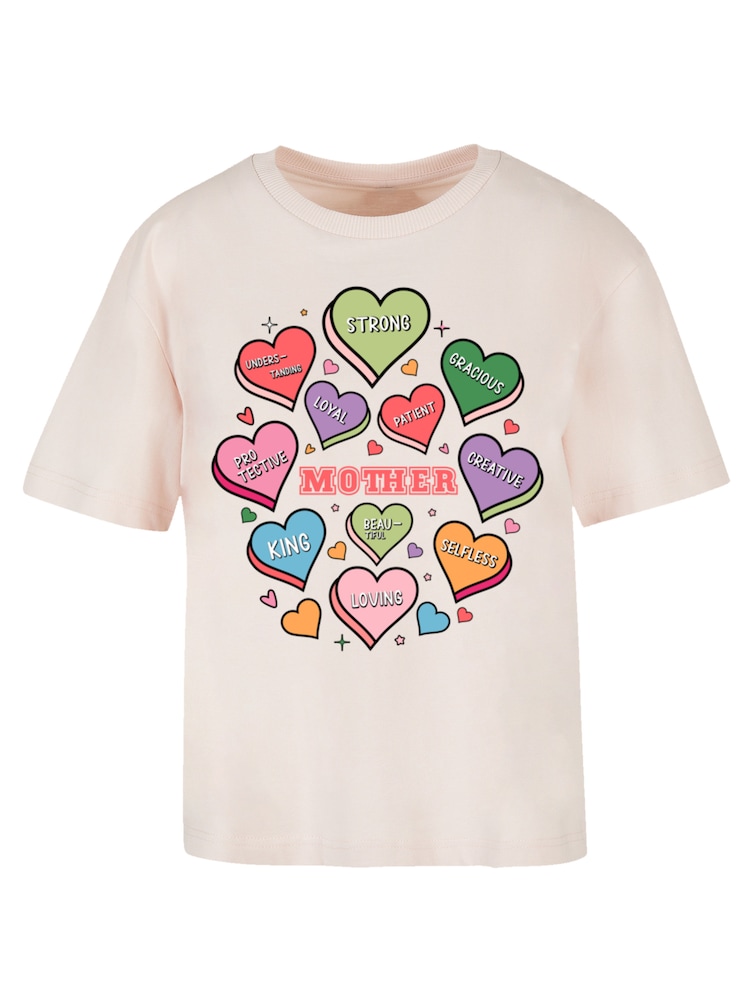 F4NT4STIC T-Shirt Damen Größe S grün / lila / rosa / rot