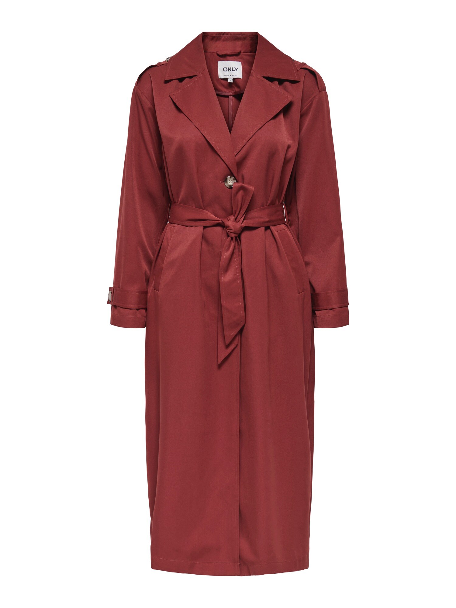 ONLY Palton de primăvară-toamnă ONLLINE  roșu ruginiu