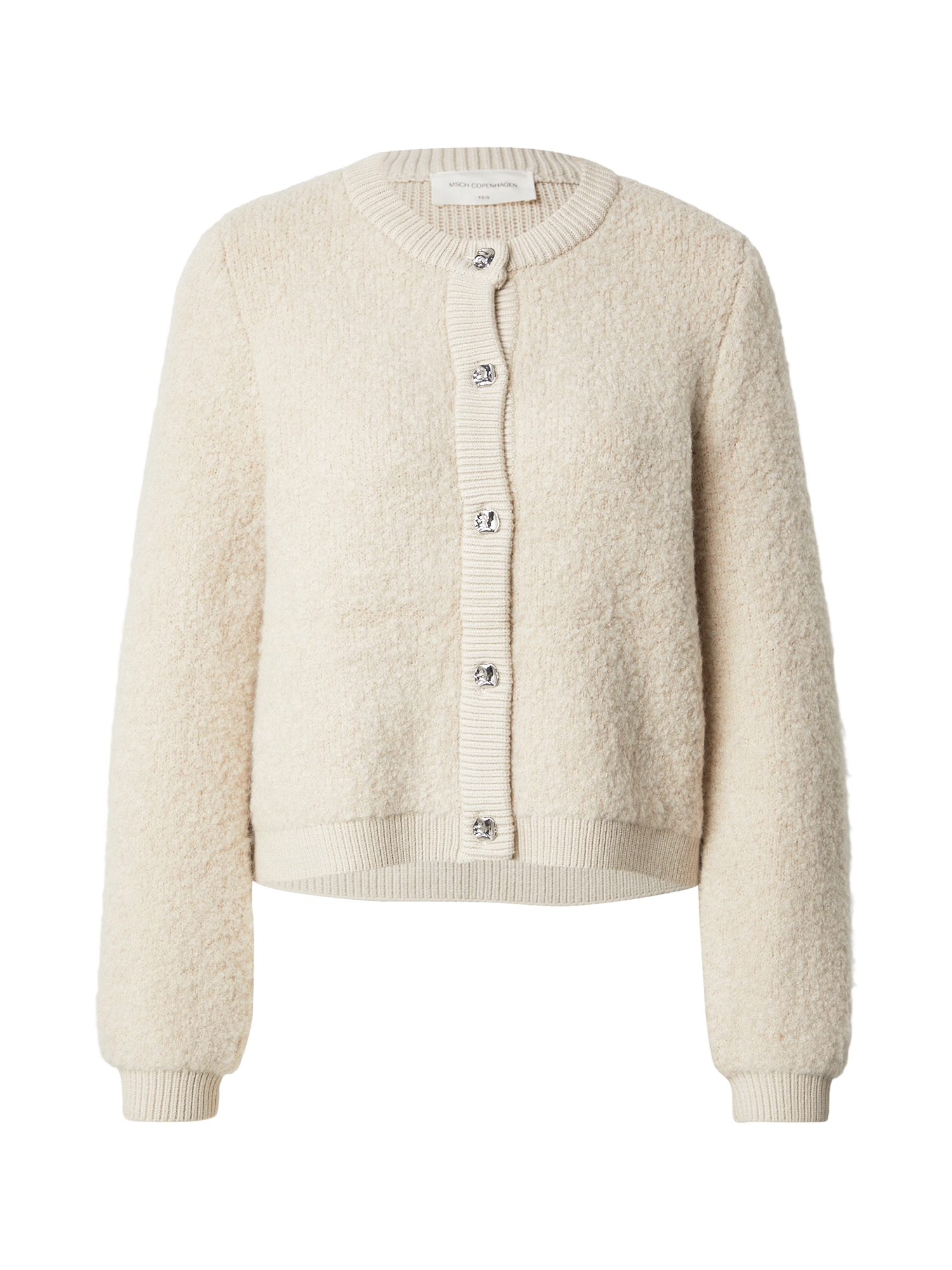 MSCH COPENHAGEN Strickjacke 'MSCHNerida' creme