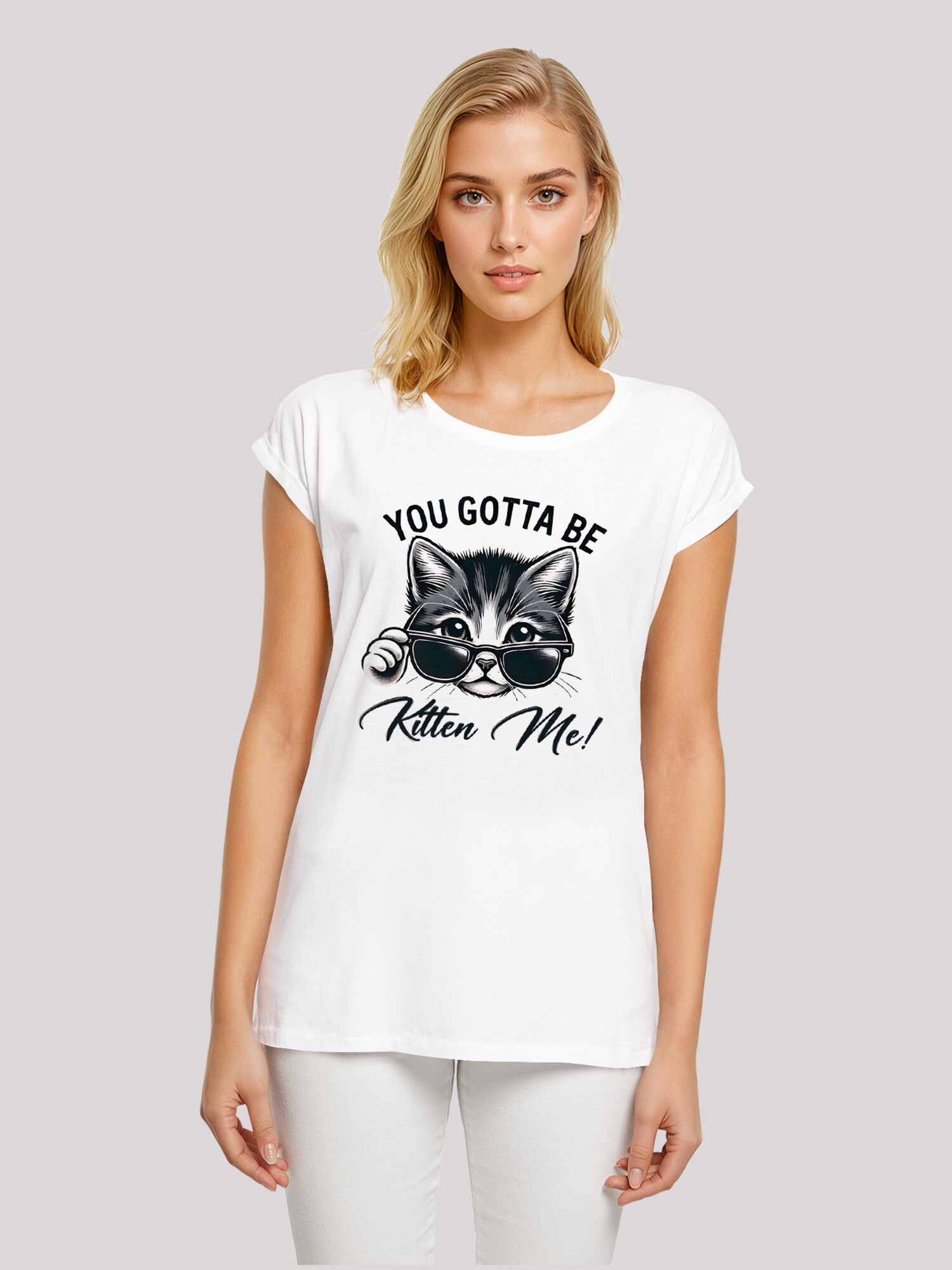 Thumbnail - F4NT4STIC T-Shirt Kätzchen You Gotta Be Kitten Me!