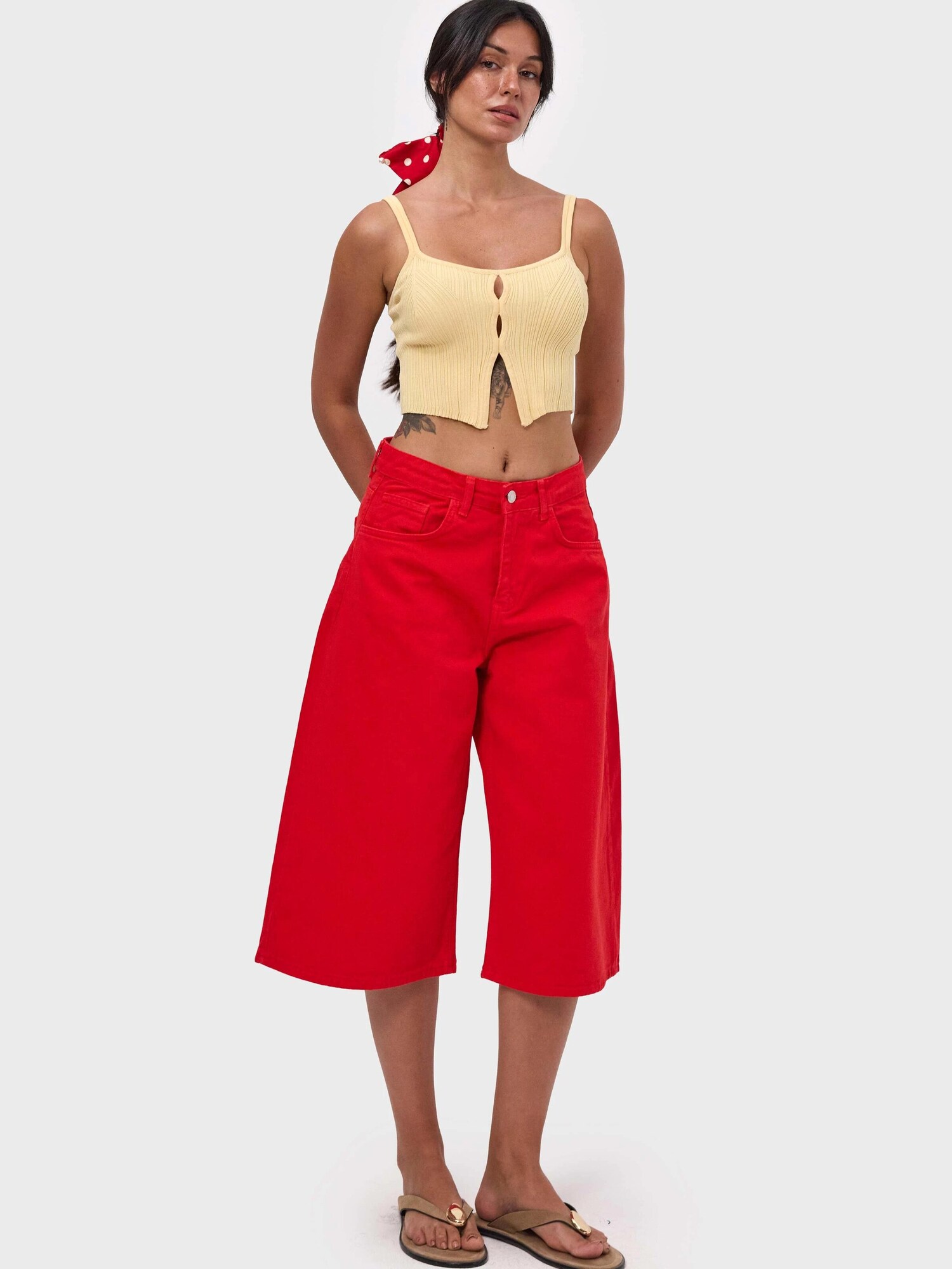 It's Basic Its Basic Jeans Baggy Bermuda Short