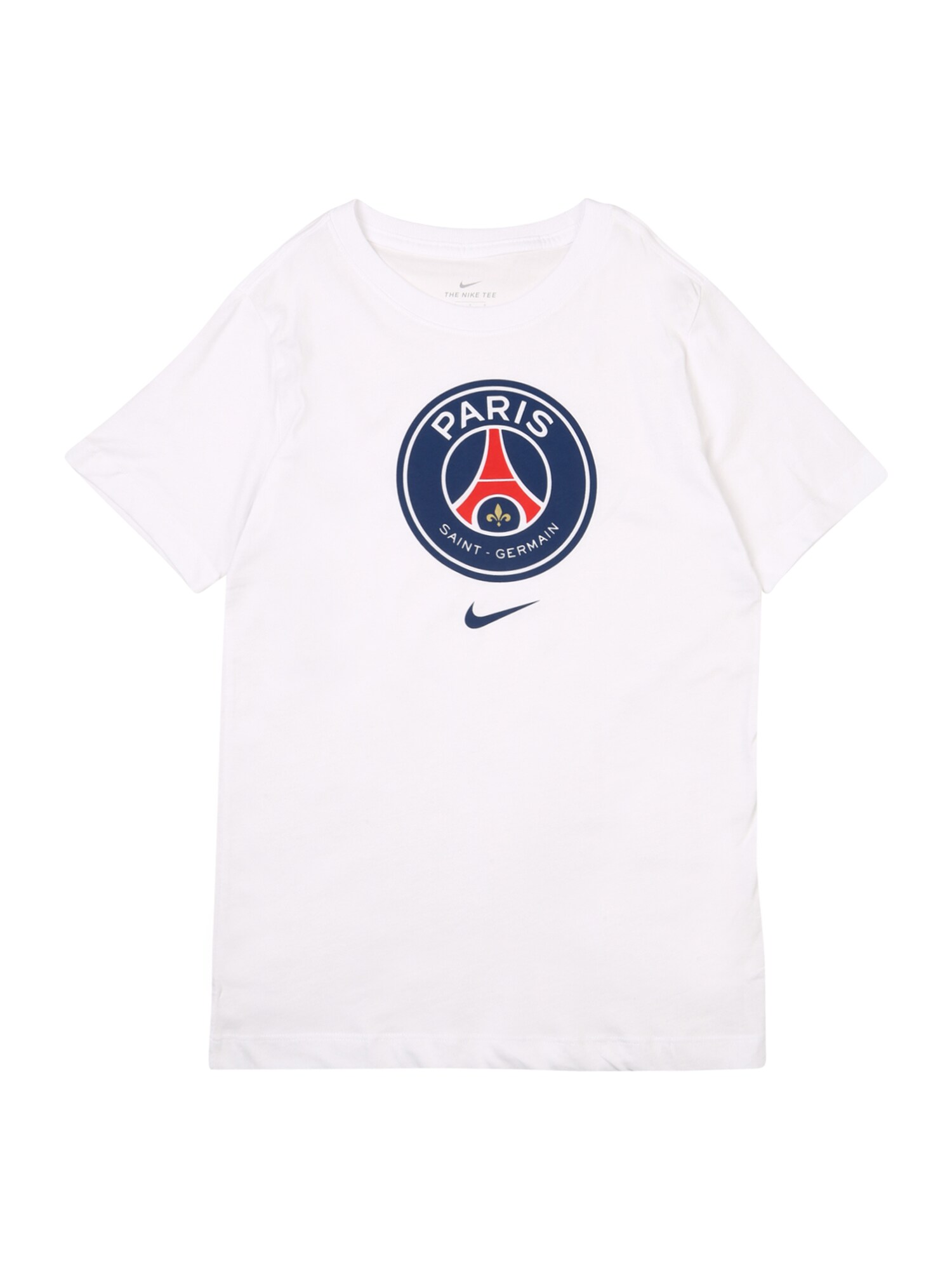 NIKE Sportiniai marškinėliai 'Paris Saint-Germain'  balta / mėlyna / raudona