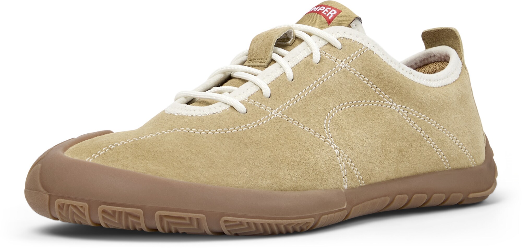 CAMPER Zapatillas deportivas bajas 'Peu Path+'  beige oscuro / blanco natural