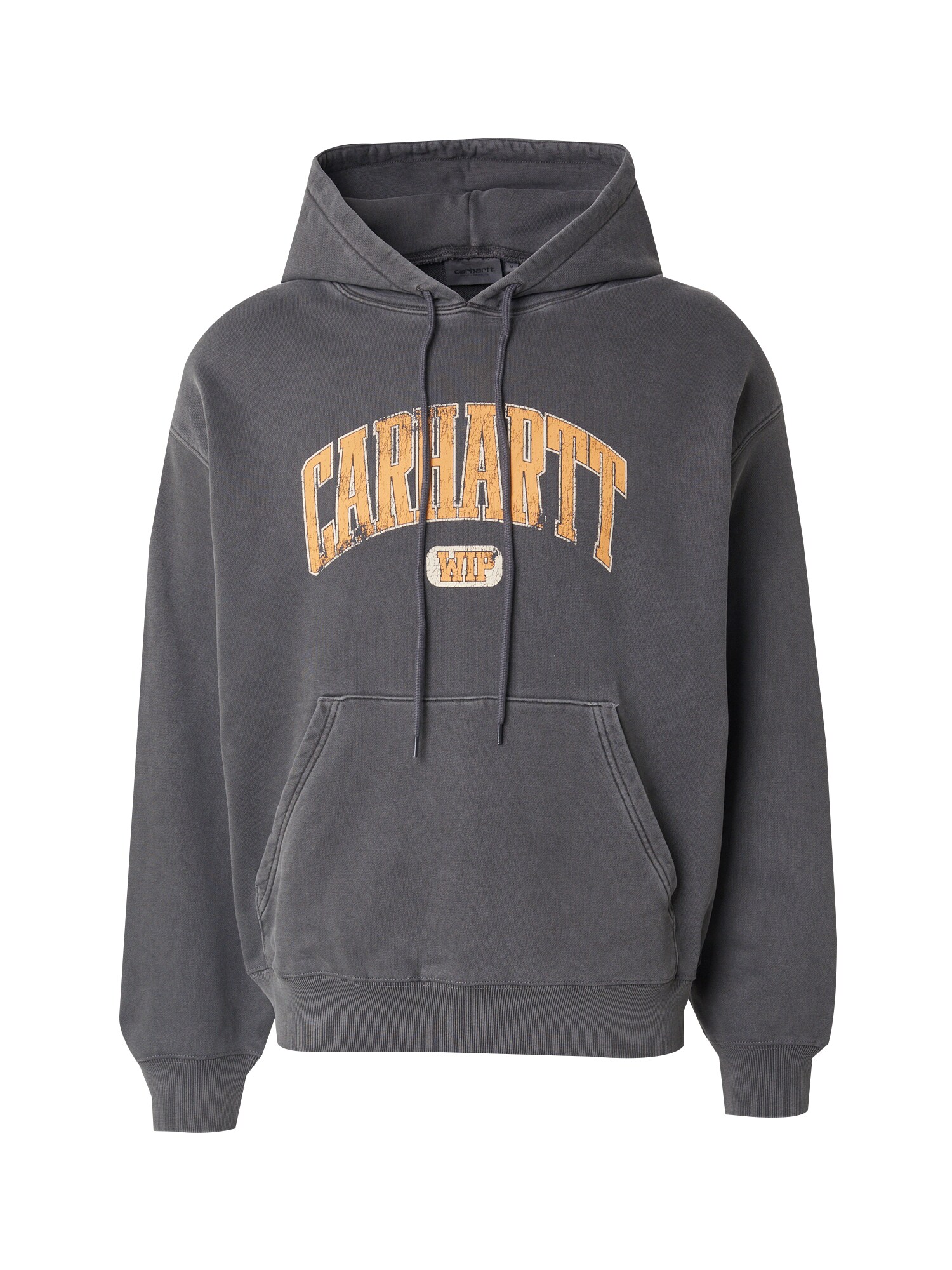 Carhartt WIP Tréning póló 'Library'  sötétszürke / narancs akciós termékkép 1