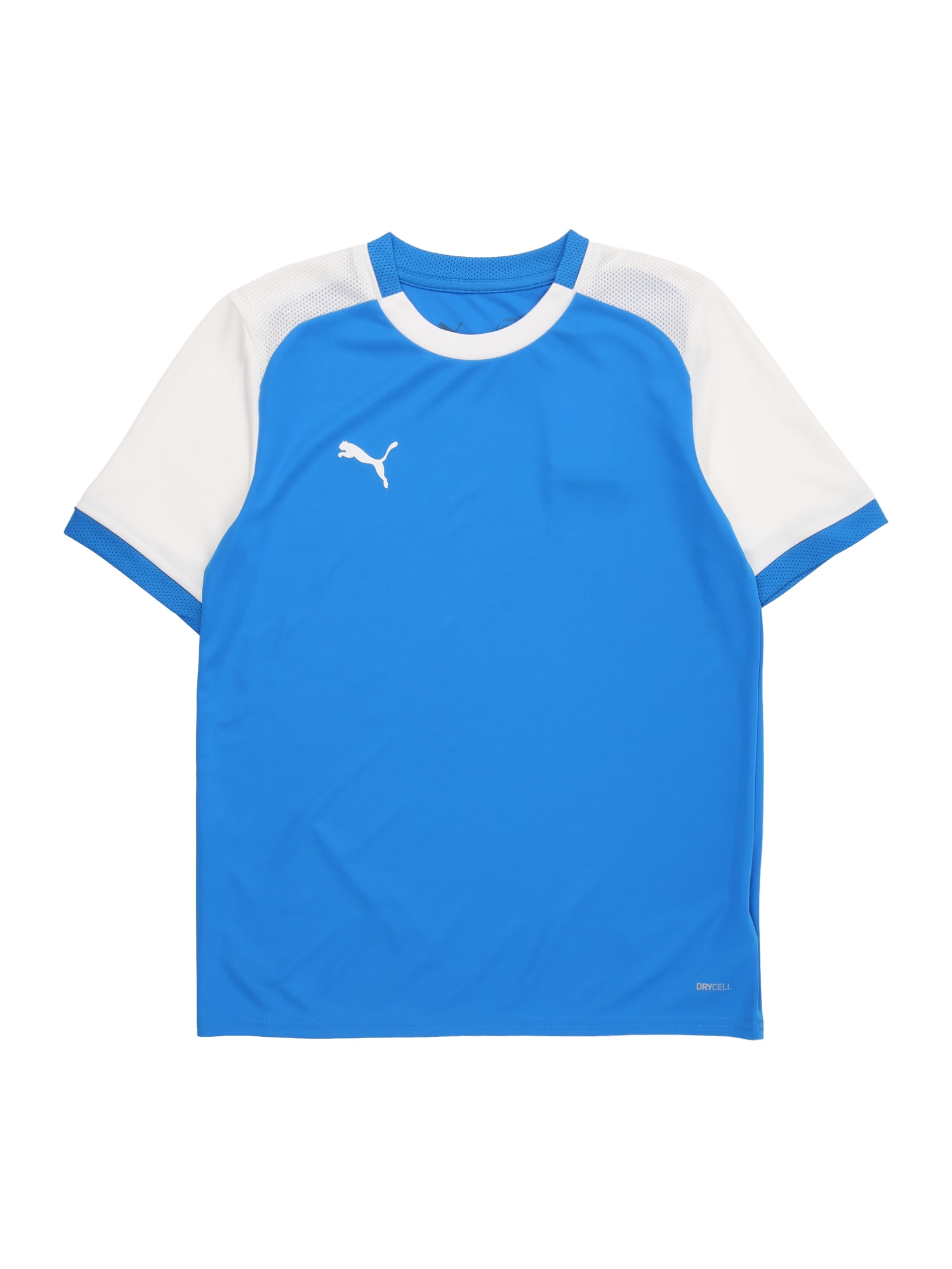 PUMA Tricou funcțional 'Teamliga26 Matchday'  albastru / alb