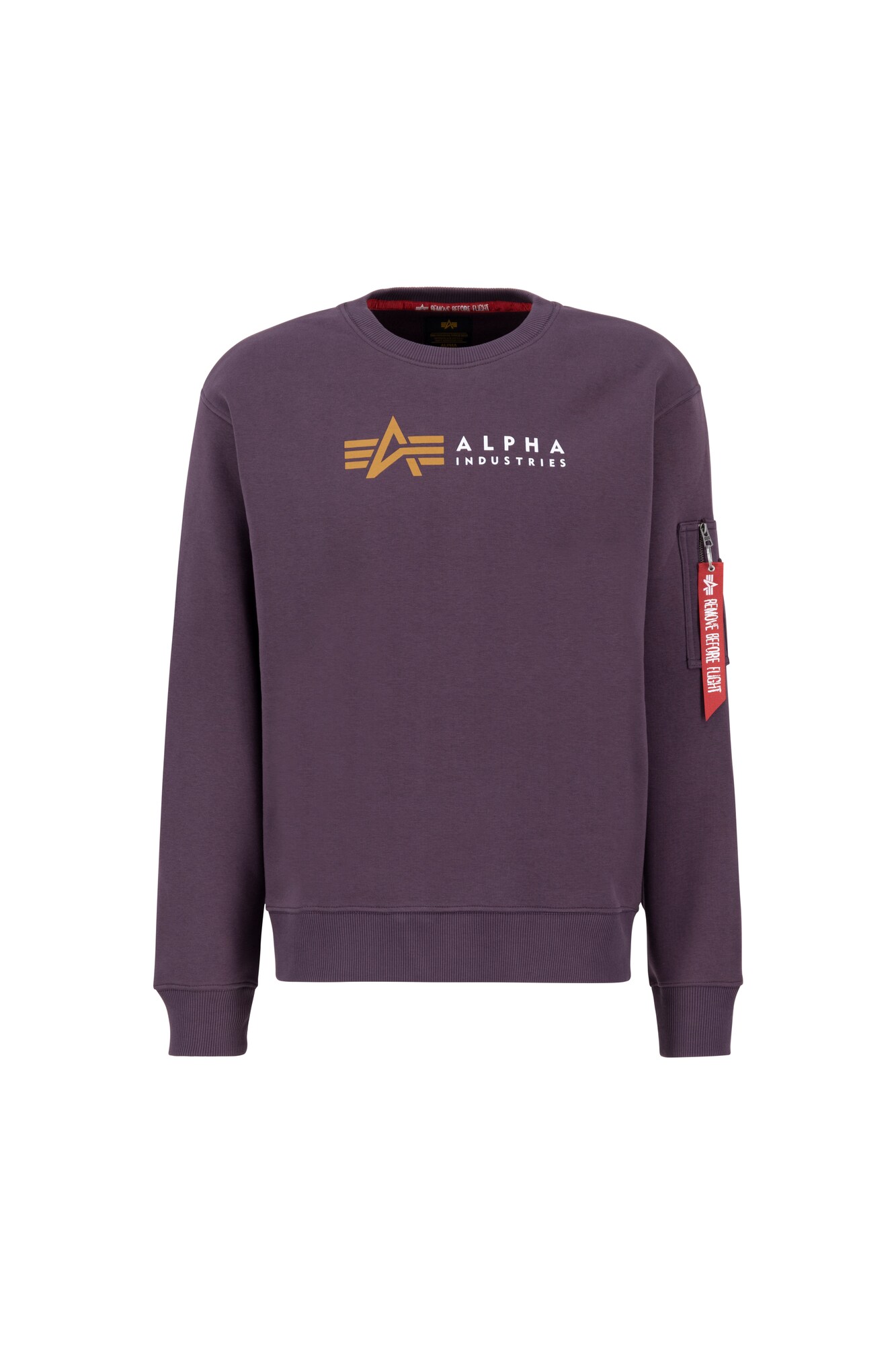 ALPHA INDUSTRIES Mikina  slivková / tmavofialová / zmiešané farby