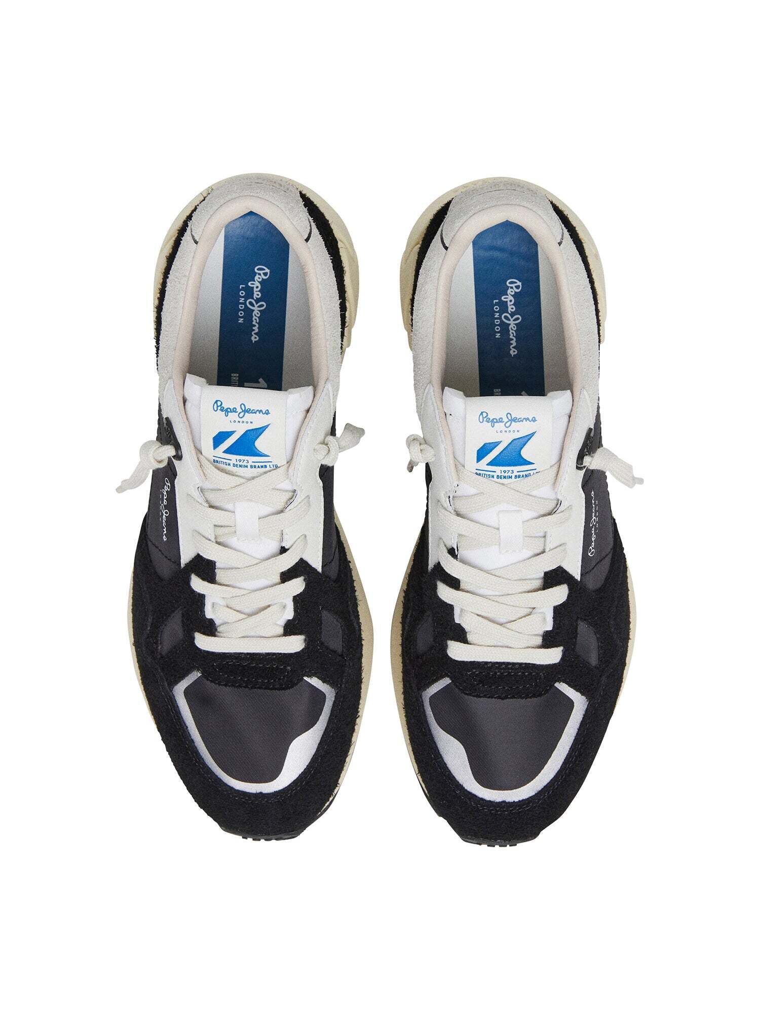 Pepe Jeans Zapatillas deportivas bajas 'Marlon Divided'  gris claro / negro / blanco – imagen 2