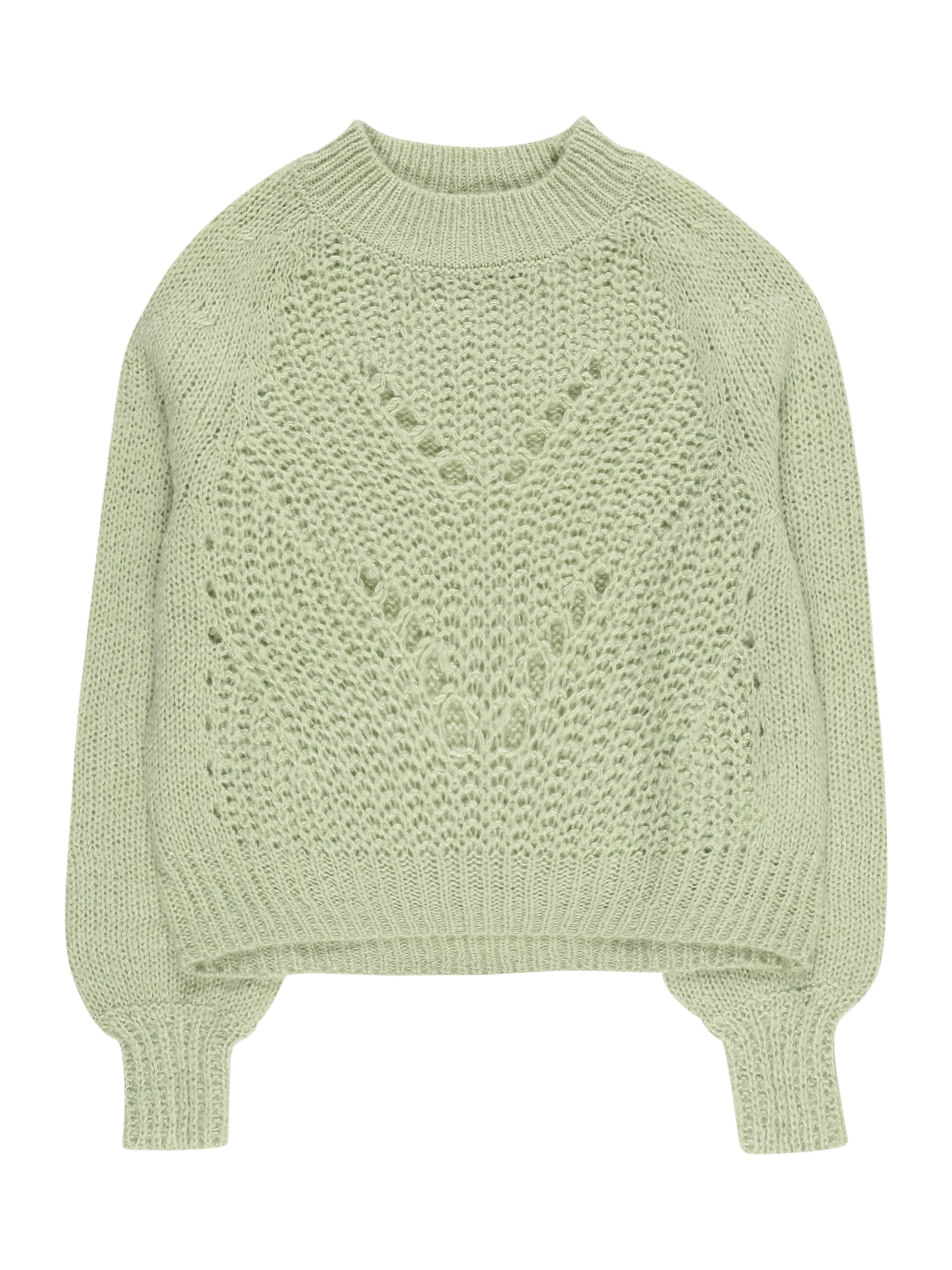 GRUNT Megztinis pastelinė žalia
