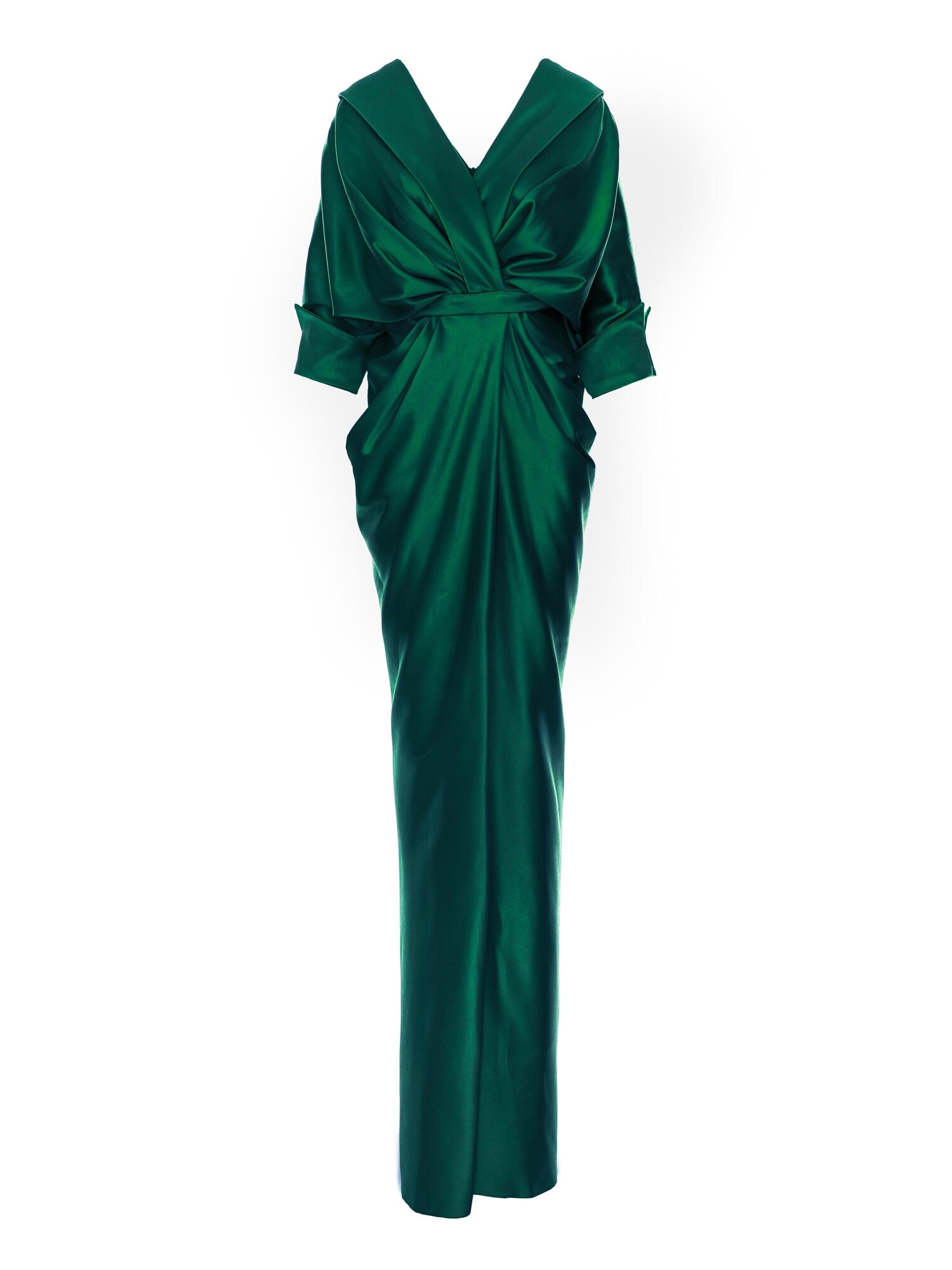 acob a porter Vestido de noche  verde