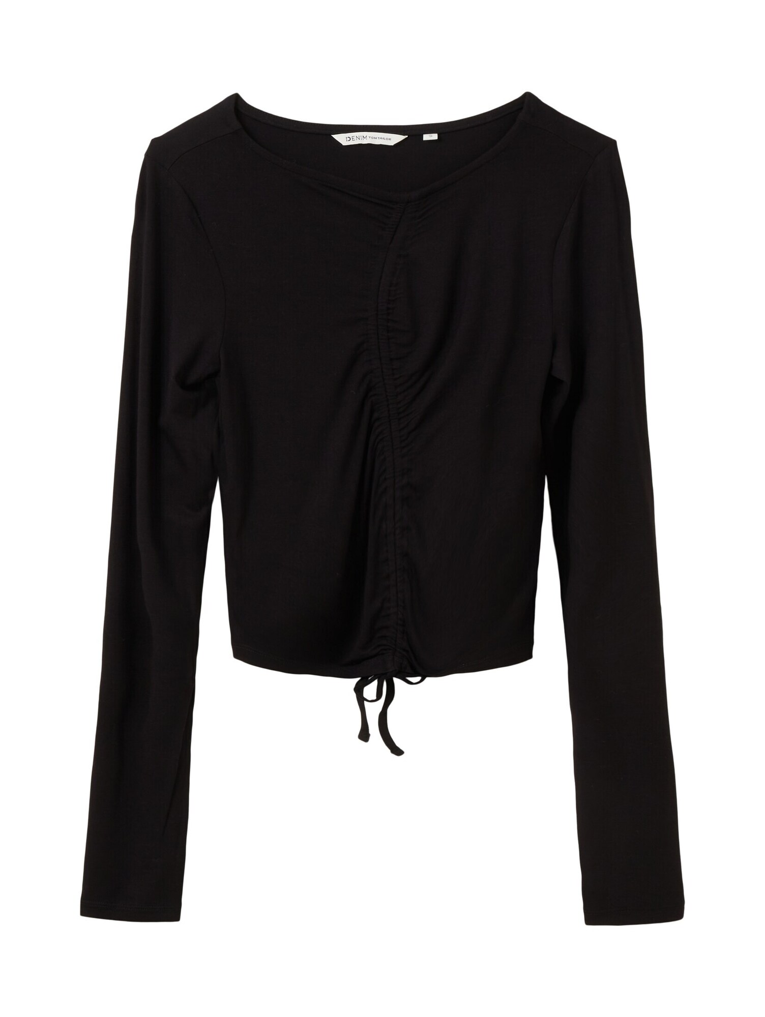 TOM TAILOR DENIM Tricou  negru
