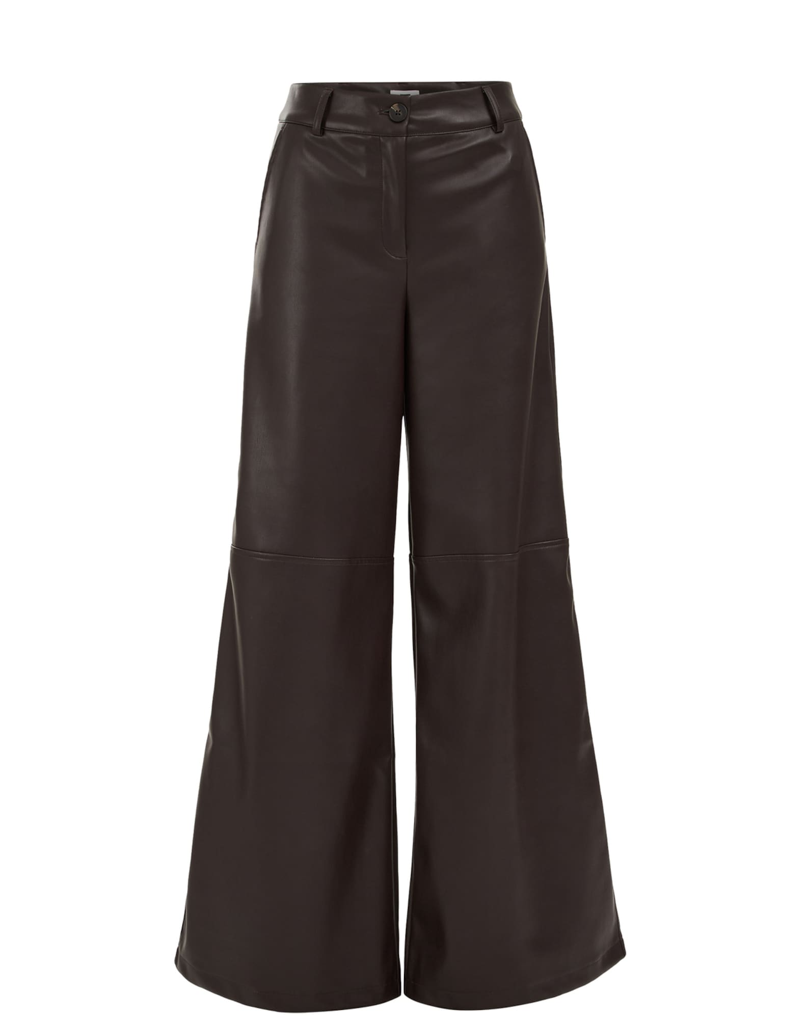 WE Fashion Pantaloni  maro închis