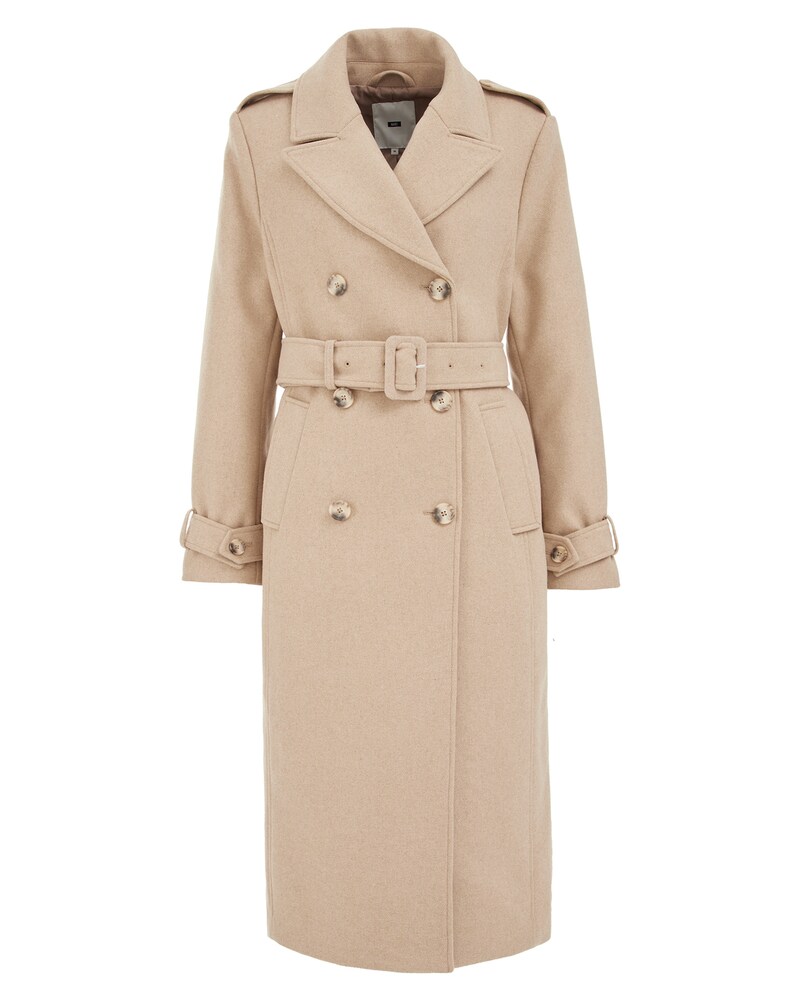 WE Fashion Mantel Damen Größe XXL beige