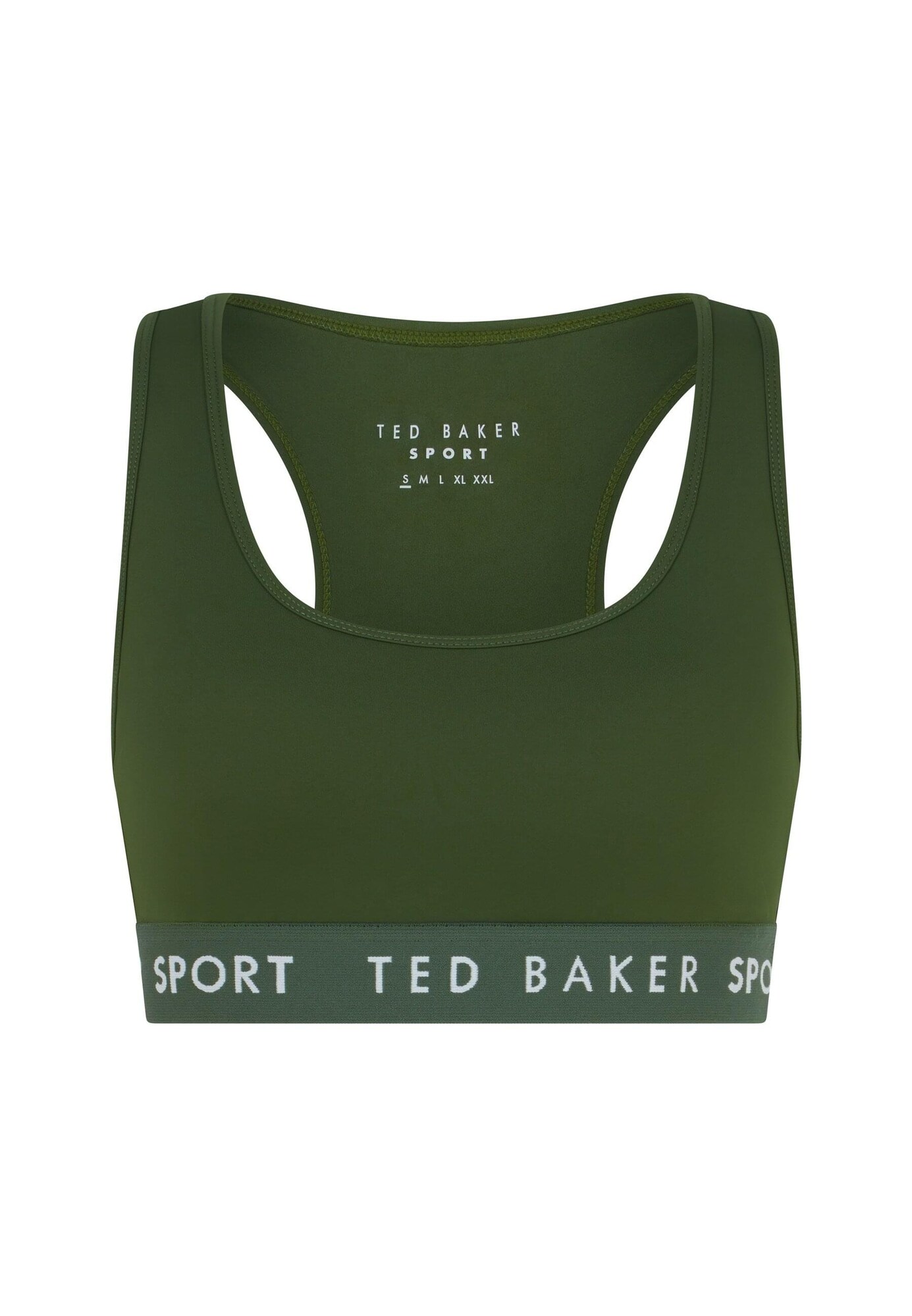 Ted Baker Sujetador deportivo 'Diana Essentials' oliva / blanco