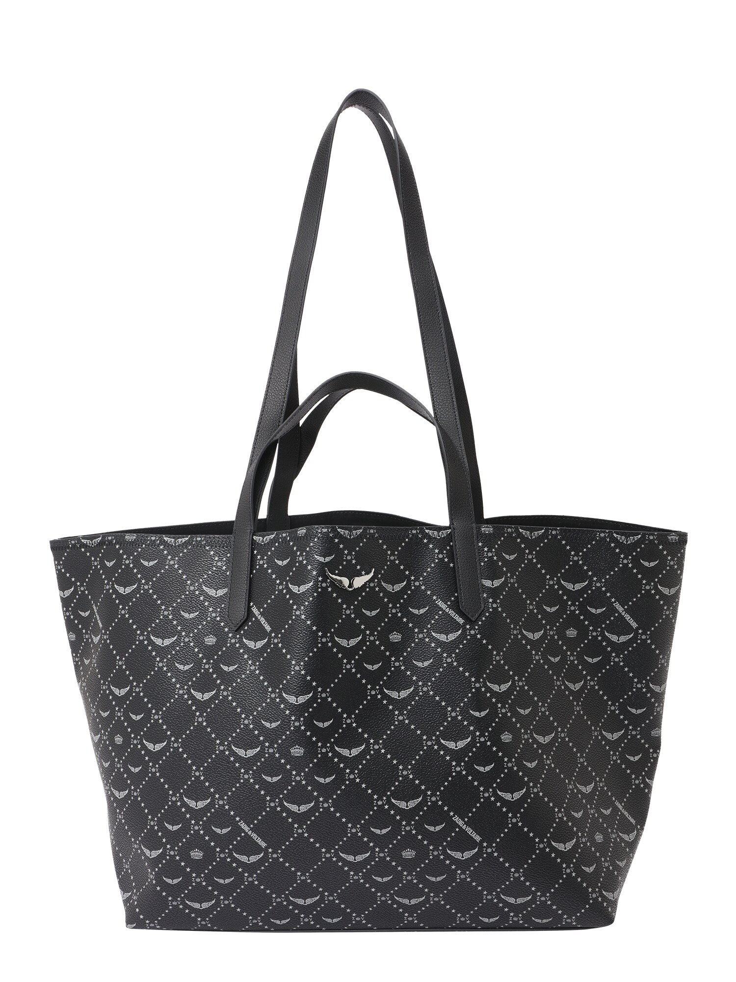 Zadig & Voltaire Shopper táska  fekete / fehér akciós termékkép 1