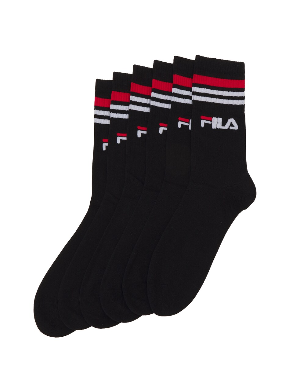 Sportsockor röd / svart