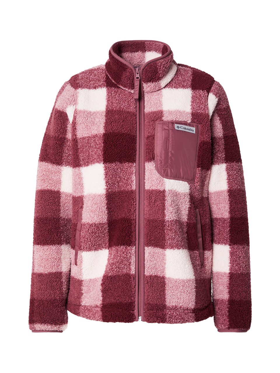 Funktionsfleecejacka 'West Bend' mauve / cyklamen