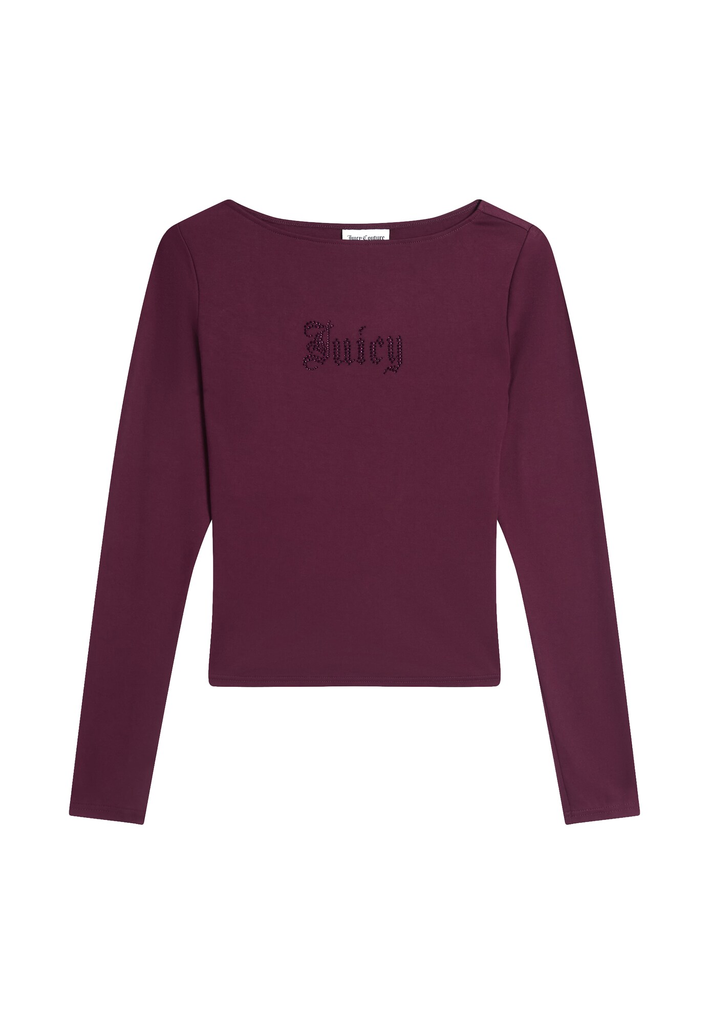 Juicy Couture Camiseta 'MIA' rojo vino