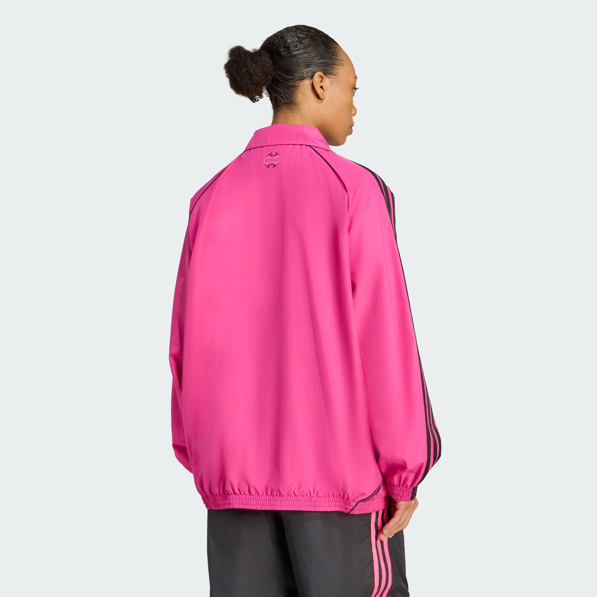 ADIDAS ORIGINALS Prechodná bunda 'Teamgeist Adicolor' fuksia / čierna (obrázok 3)