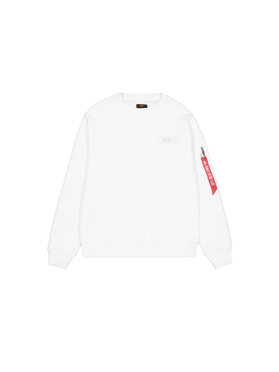 Sweatshirt röd / svart