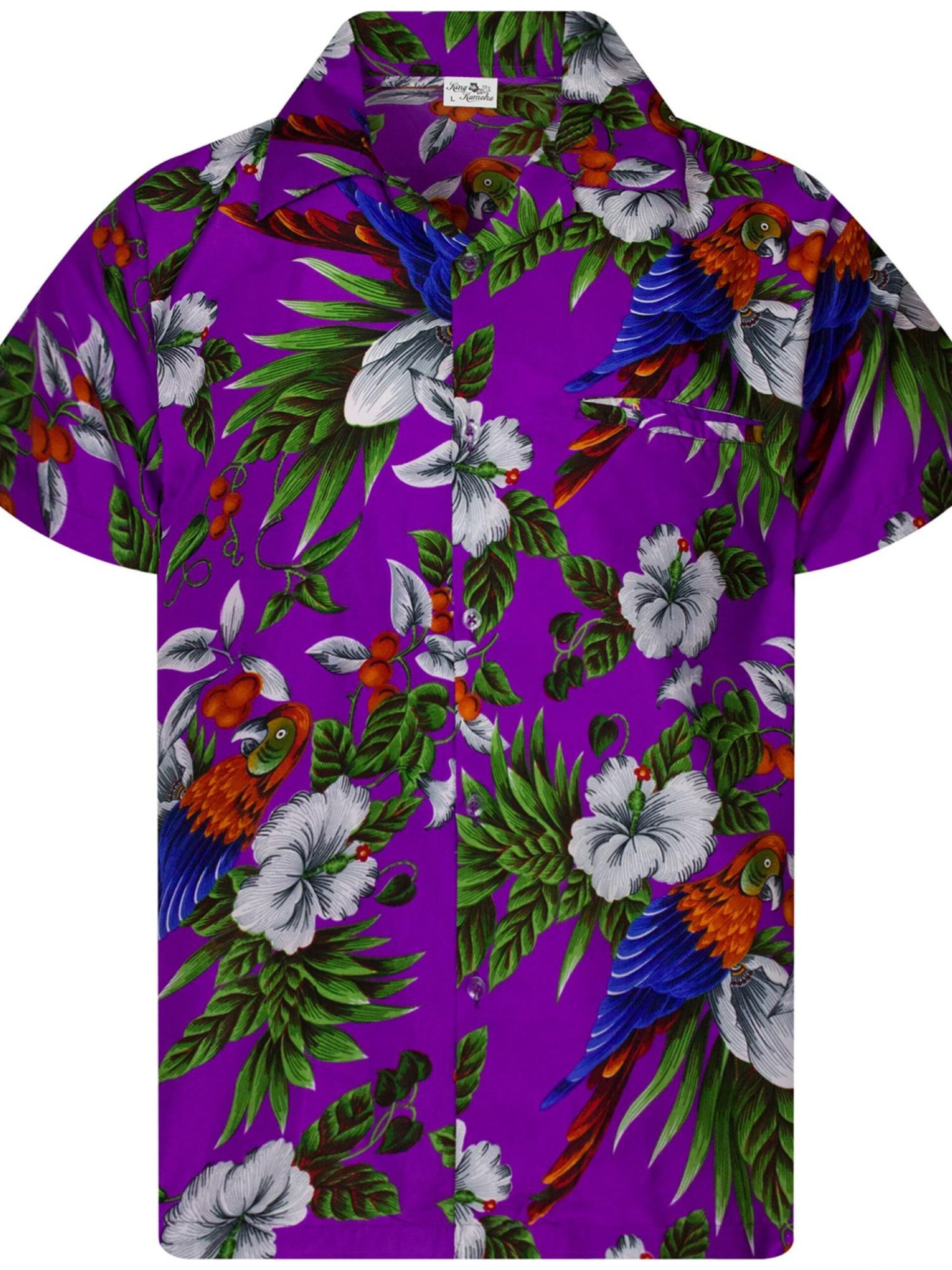 King Kameha T-shirt 'Cherryparrot' herr