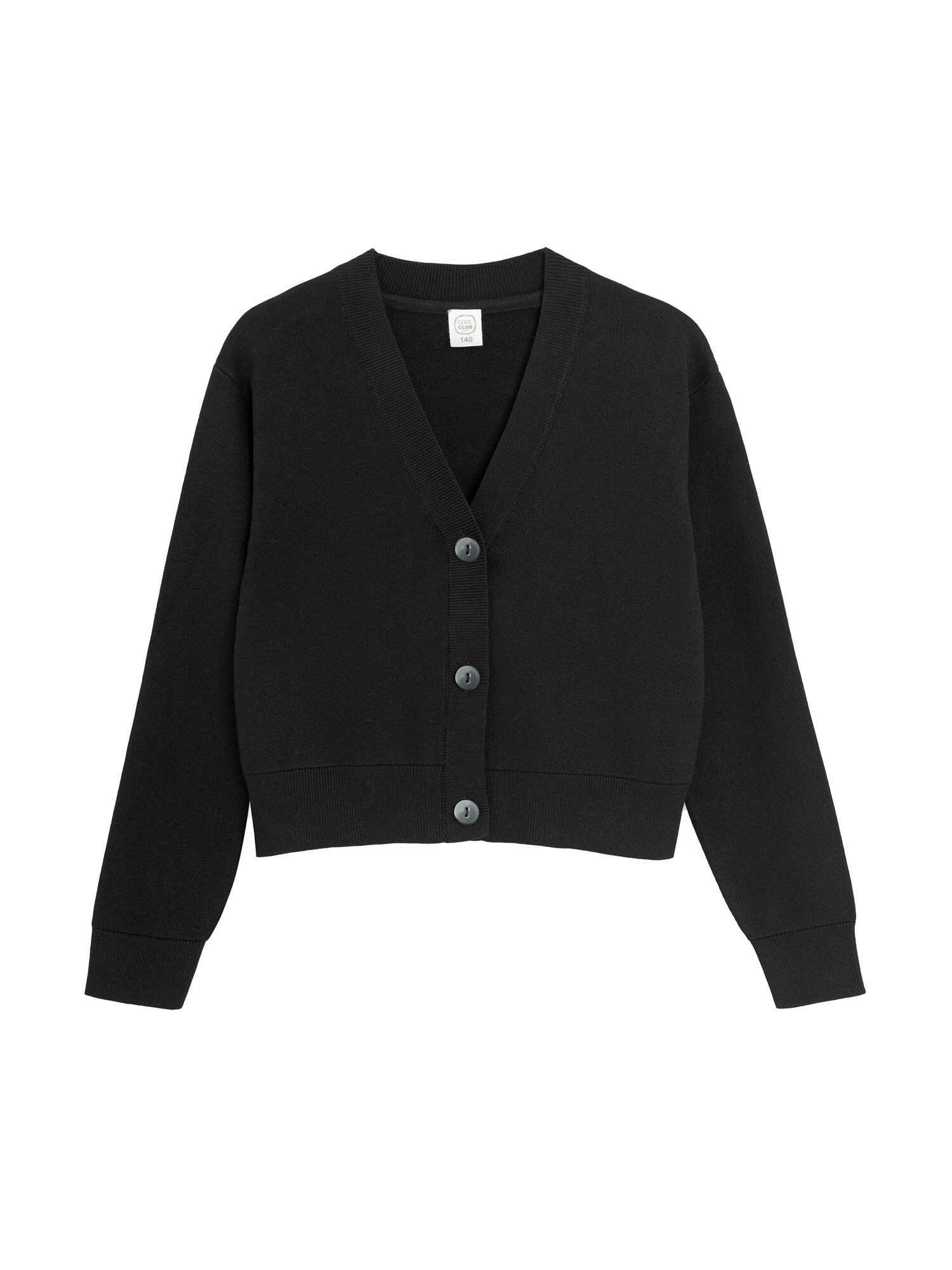 Cool Club Geacă tricotată  negru