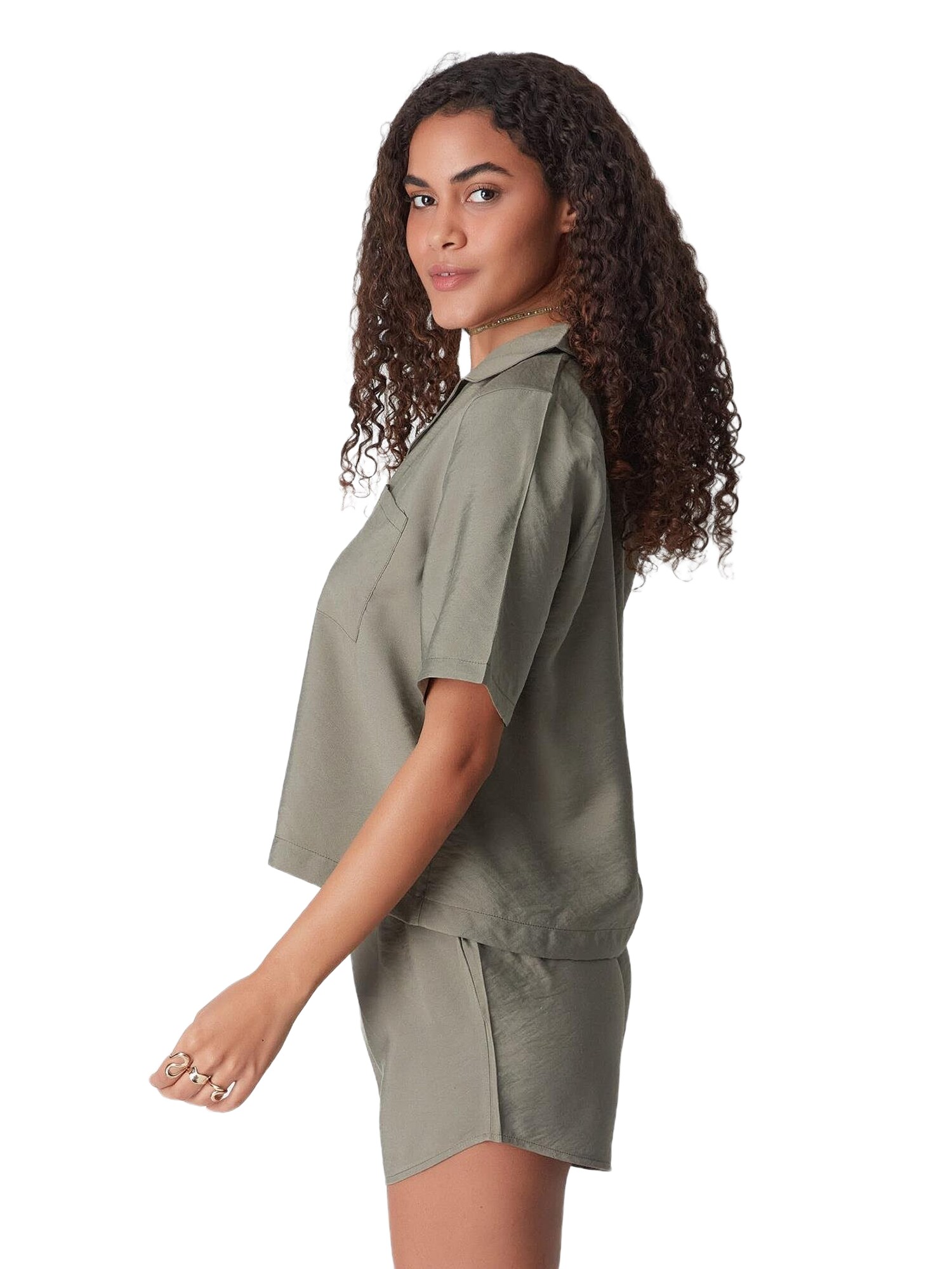 Thumbnail - C&City Set: Bluse und Shorts