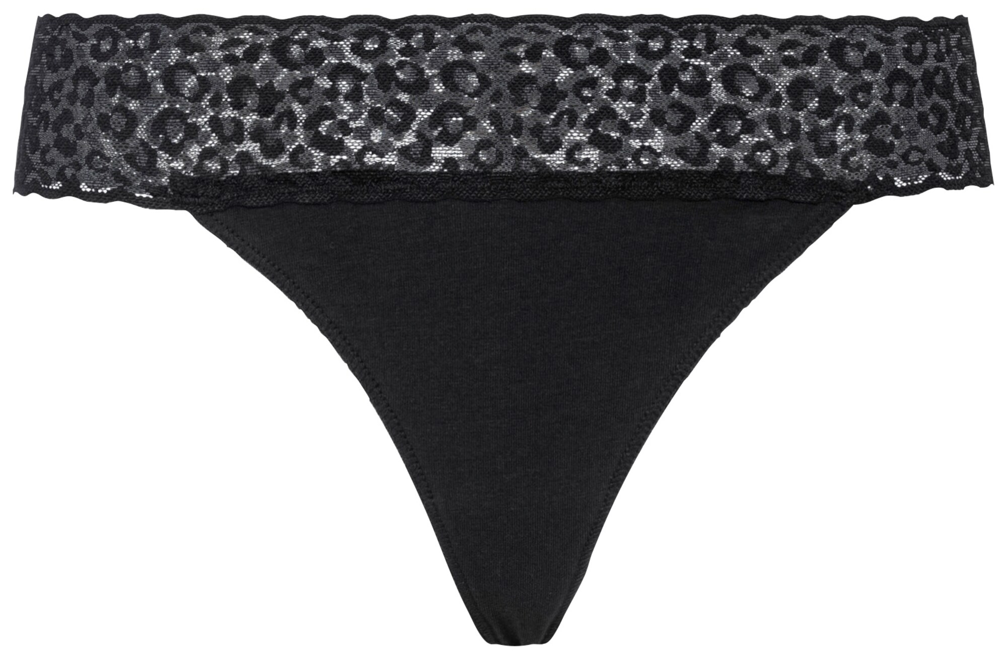 LASCANA Siaurikės 'LS String 1x'  juoda