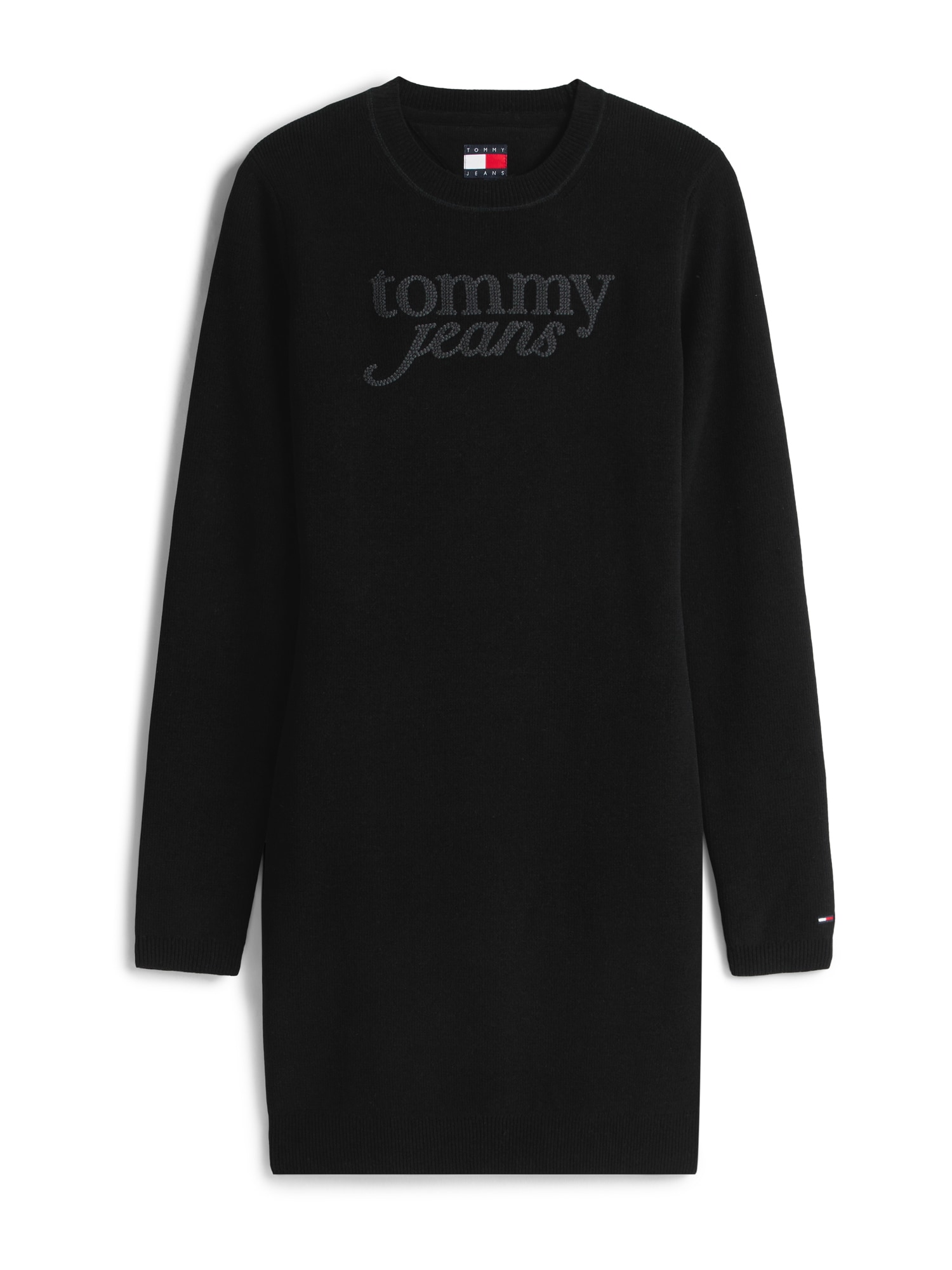 Tommy Jeans Rochie tricotat  negru