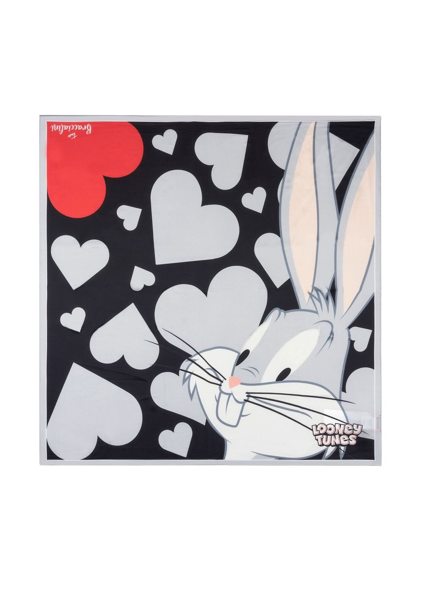 Braccialini Chal 'Foulard Looney Tunes'  negro – imagen 2