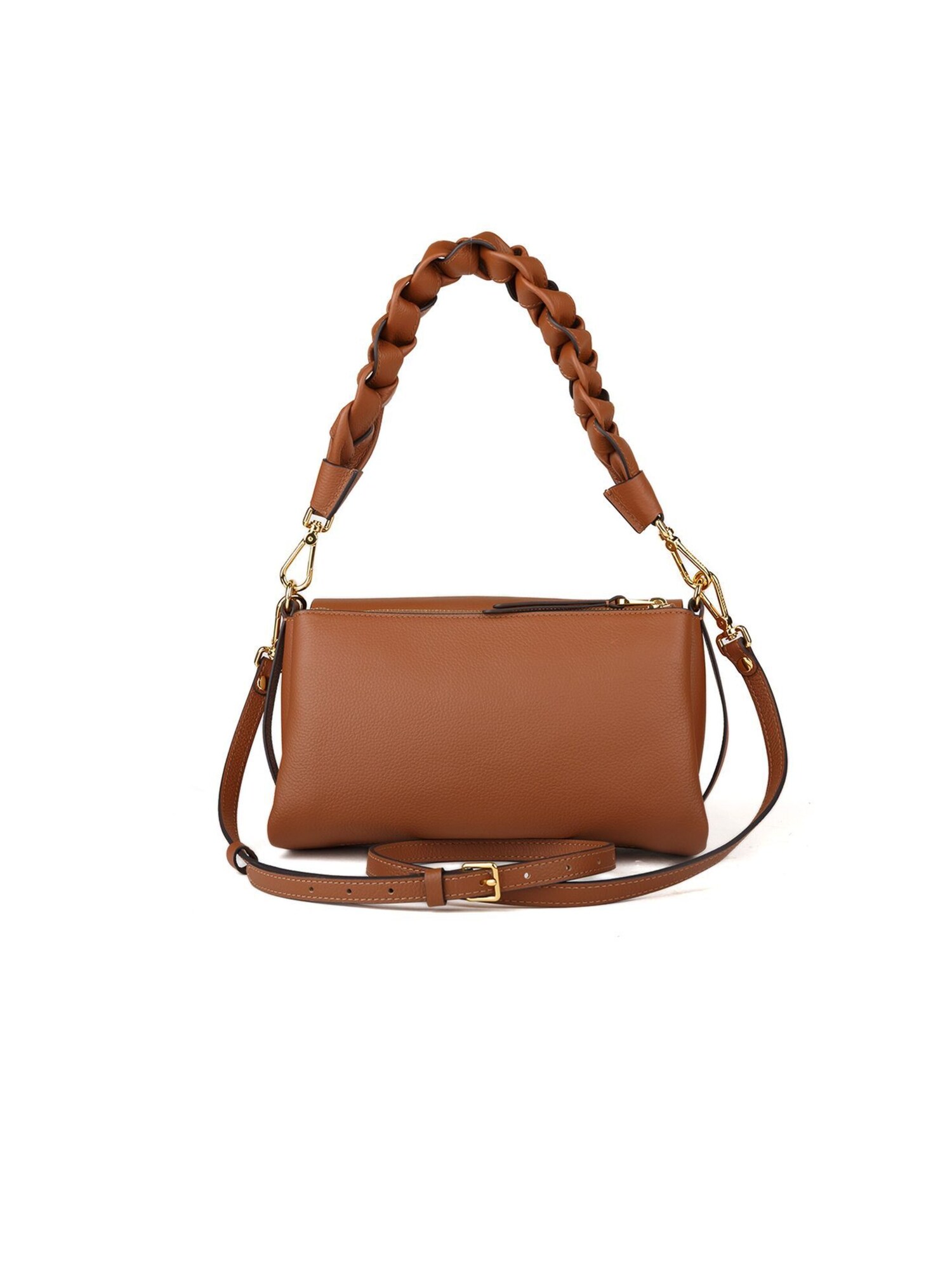 Coccinelle Bolso de mano 'Boheme Grana Double Handbag Double Grainy Leather'  cognac – imagen 3