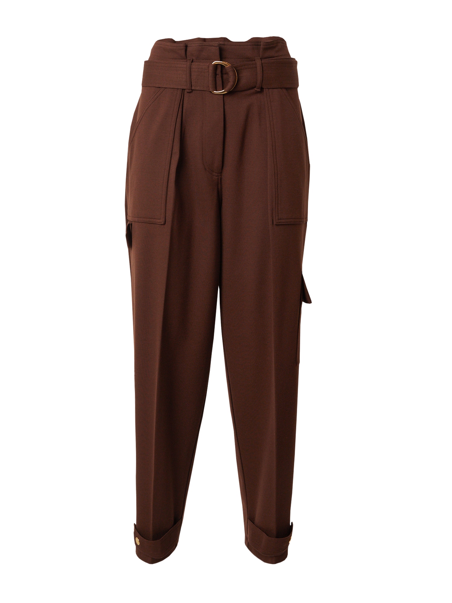 Lauren Ralph Lauren Cargo hlače 'ZAAK'  tamno smeđa