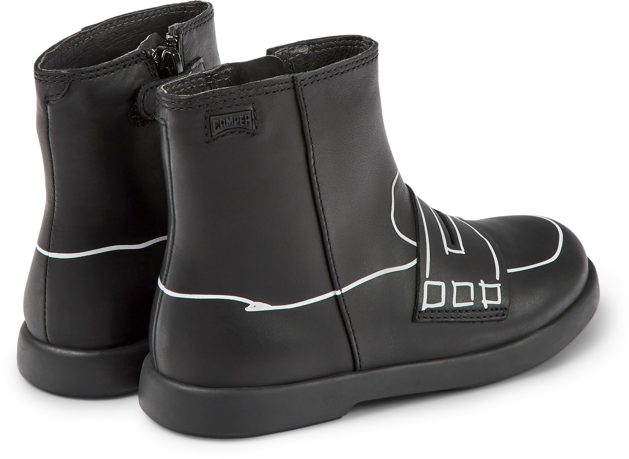 Thumbnail - CAMPER Stiefelette Duet Twins