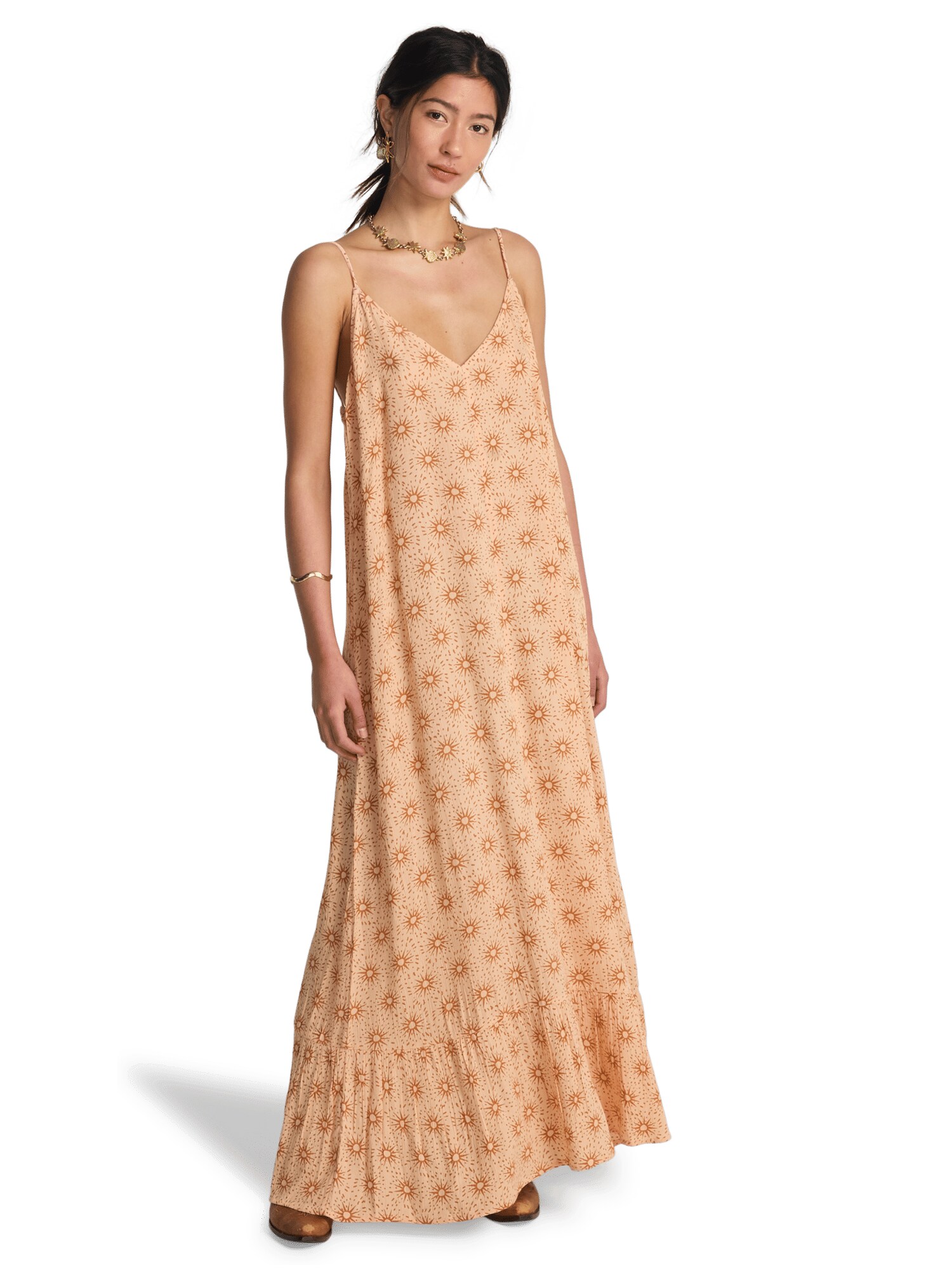 BILLABONG Rochie 'Gypsy'  portocaliu mandarină / portocaliu pastel