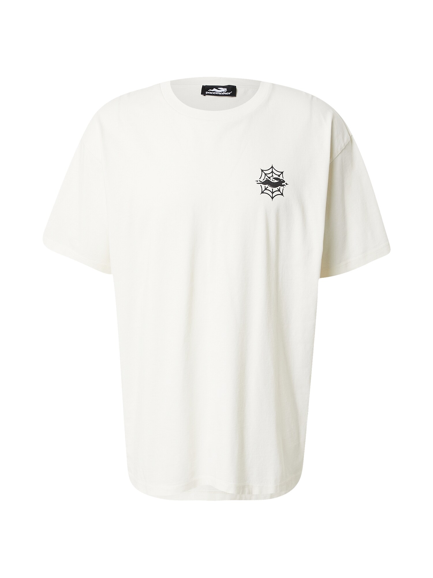 Pacemaker Marškinėliai 'PACE NETWORK' balta / antracito spalva