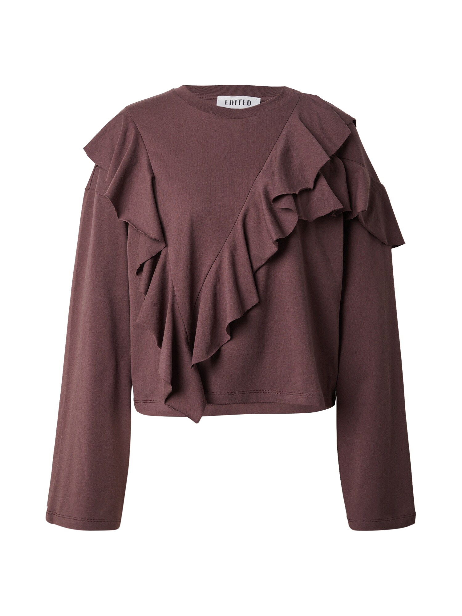 EDITED Tricou Oda  roșu burgundy