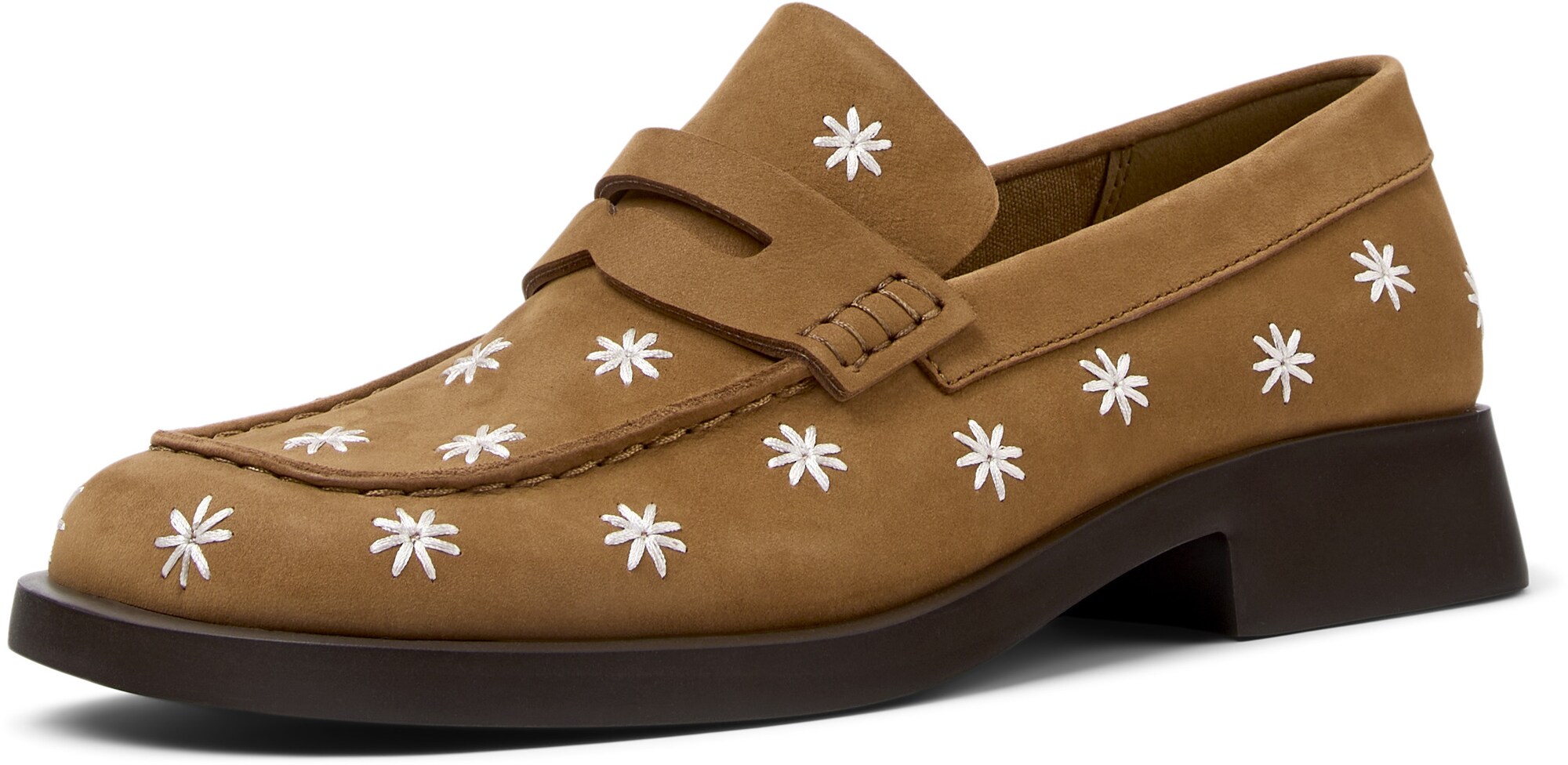CAMPER Mocasines 'Donna' marrón claro / blanco – imagen 1