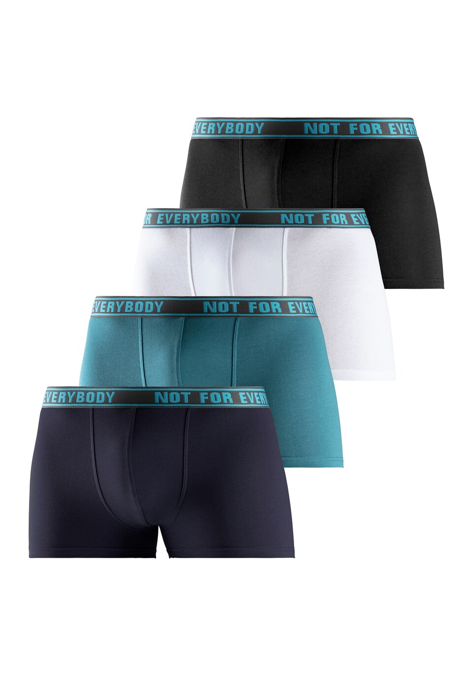 Boxershorts ljusblå / mörkblå / svart
